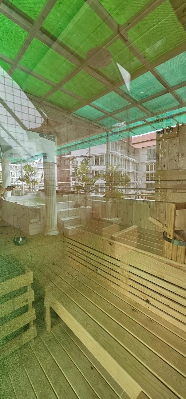 Sauna in Priory Hillside Residence