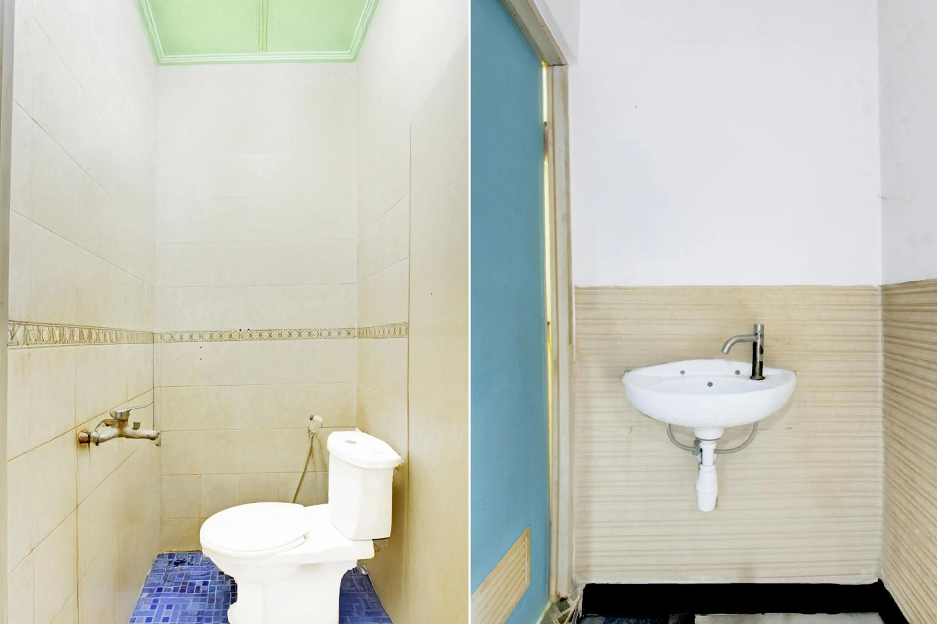 Bathroom in Hotel O Mega Inn Guest House