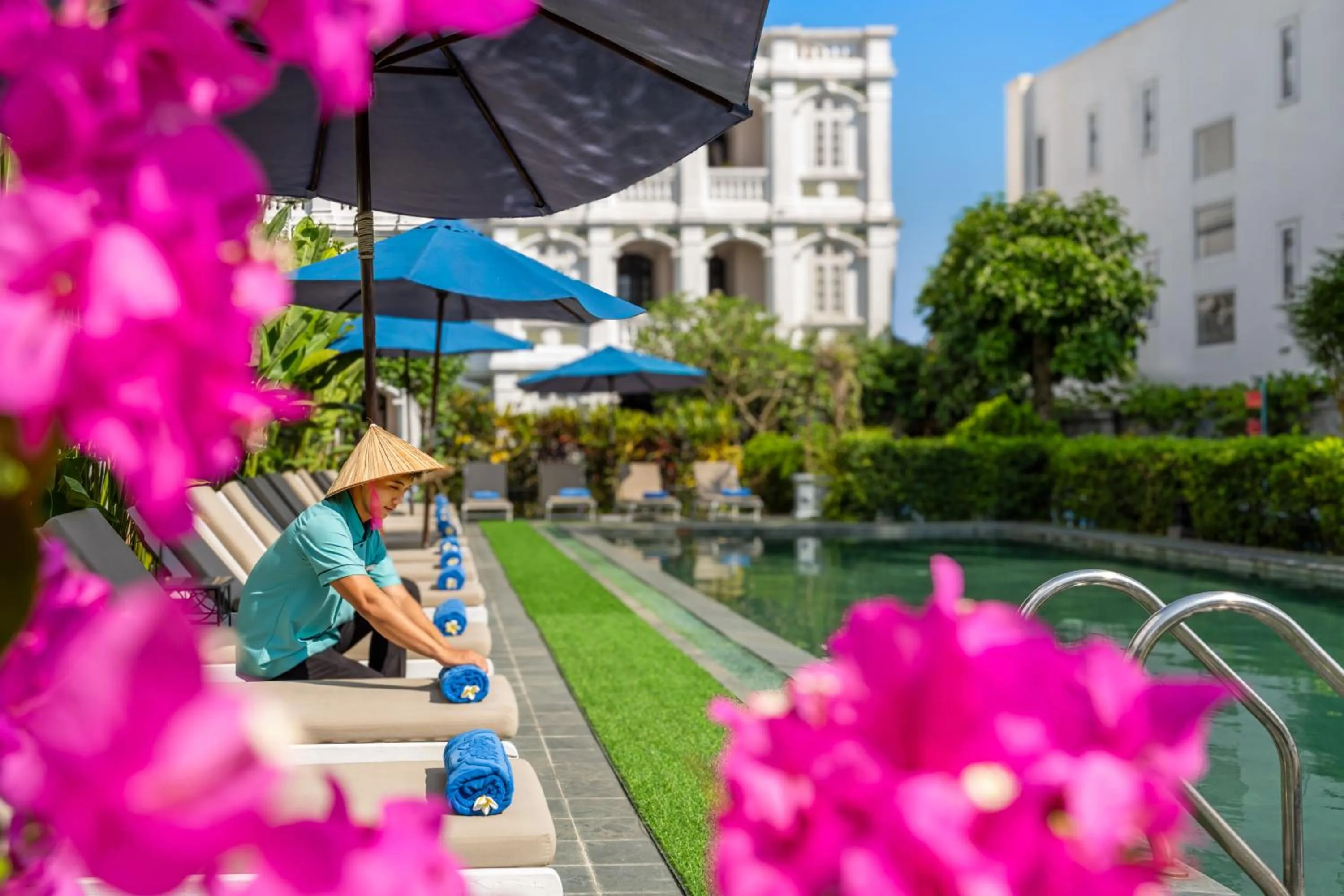 Patio in Hoi An Garden Palace and Spa - A Boutique Inspired by Nature
