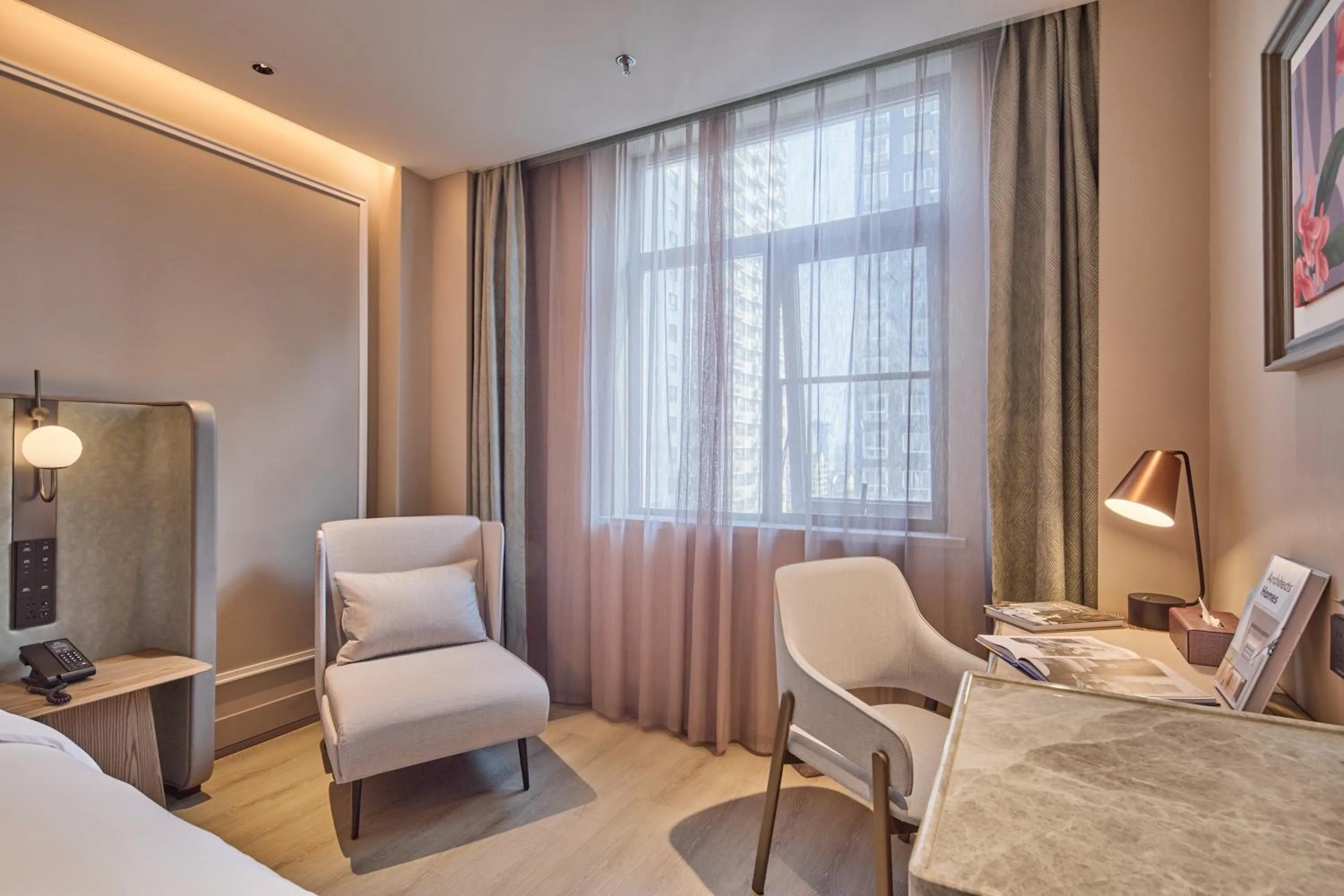 Living room in Mercure Hangzhou West Lake Fengqi Road