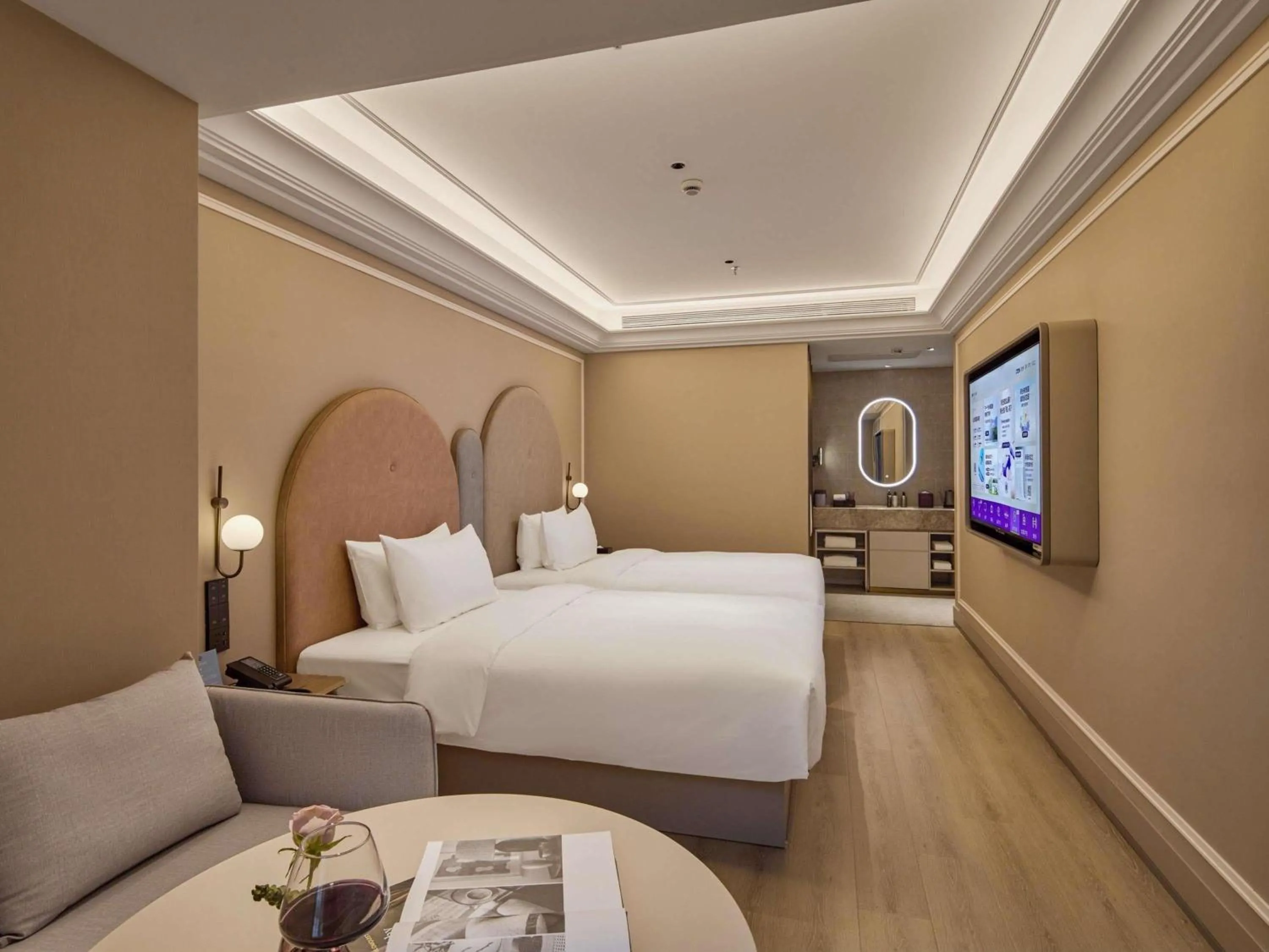 Bedroom, Bed in Mercure Hangzhou West Lake Fengqi Road