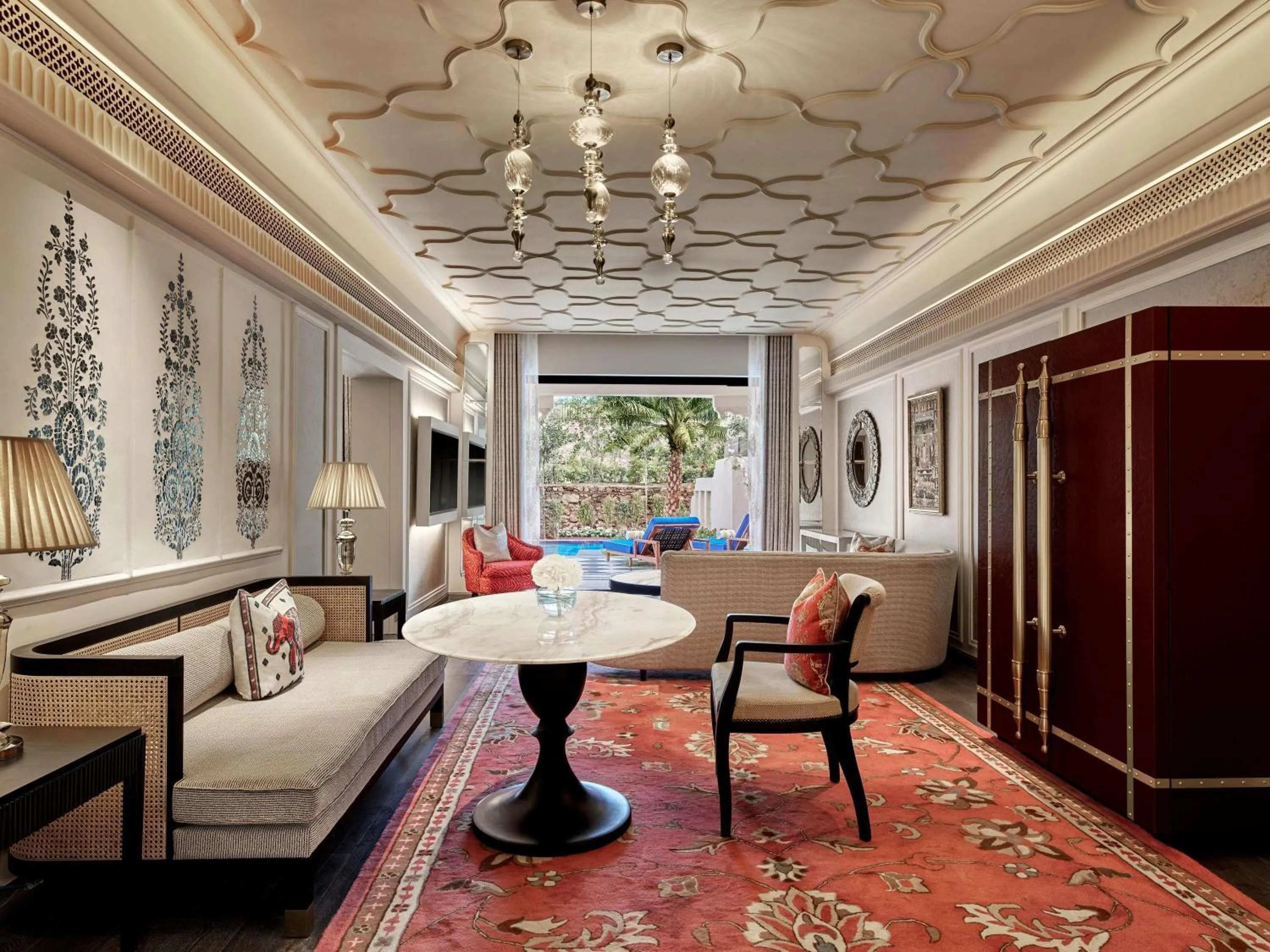 Bedroom in Fairmont Udaipur Palace