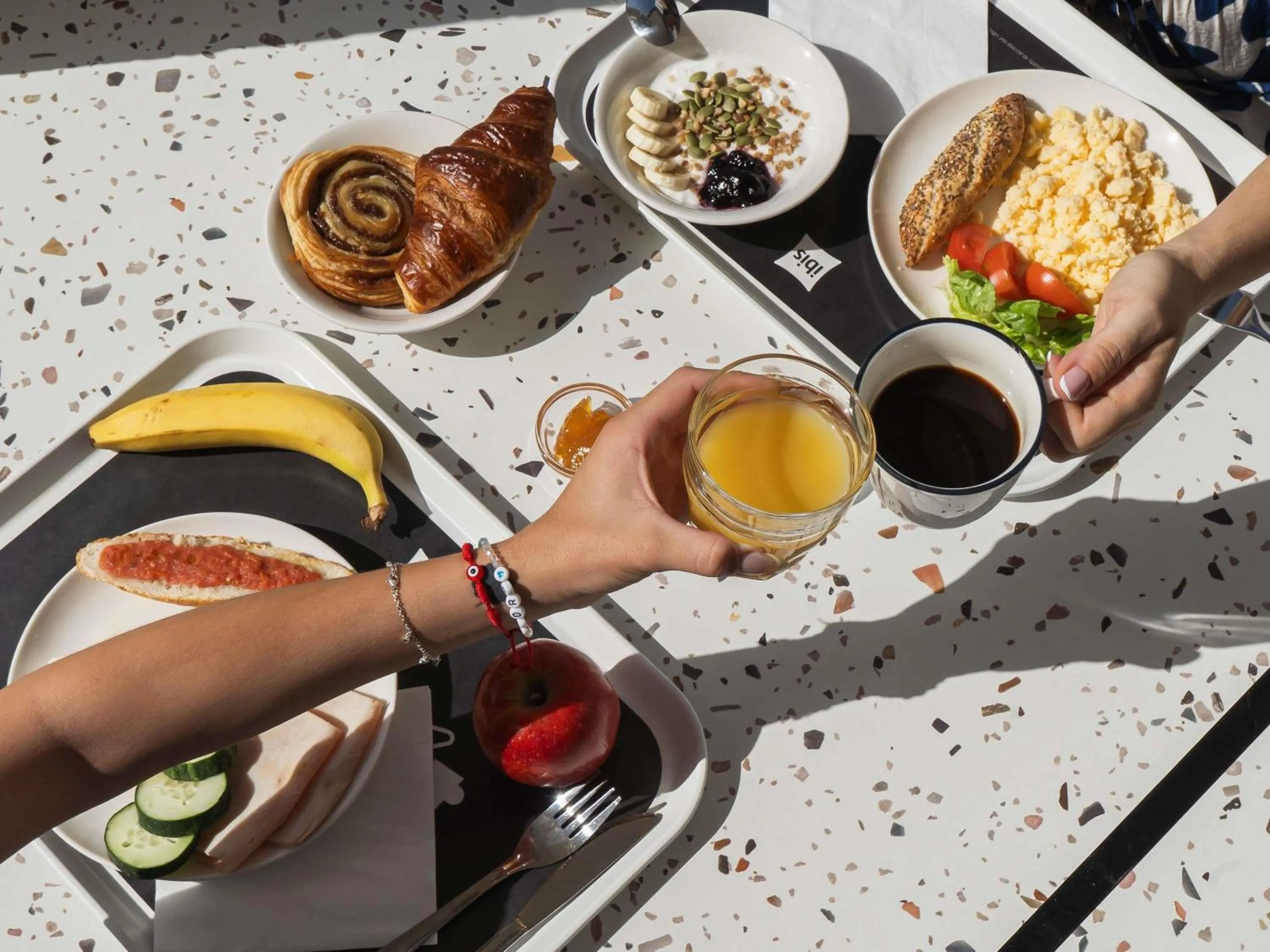 Breakfast in ibis budget Madrid Albasanz