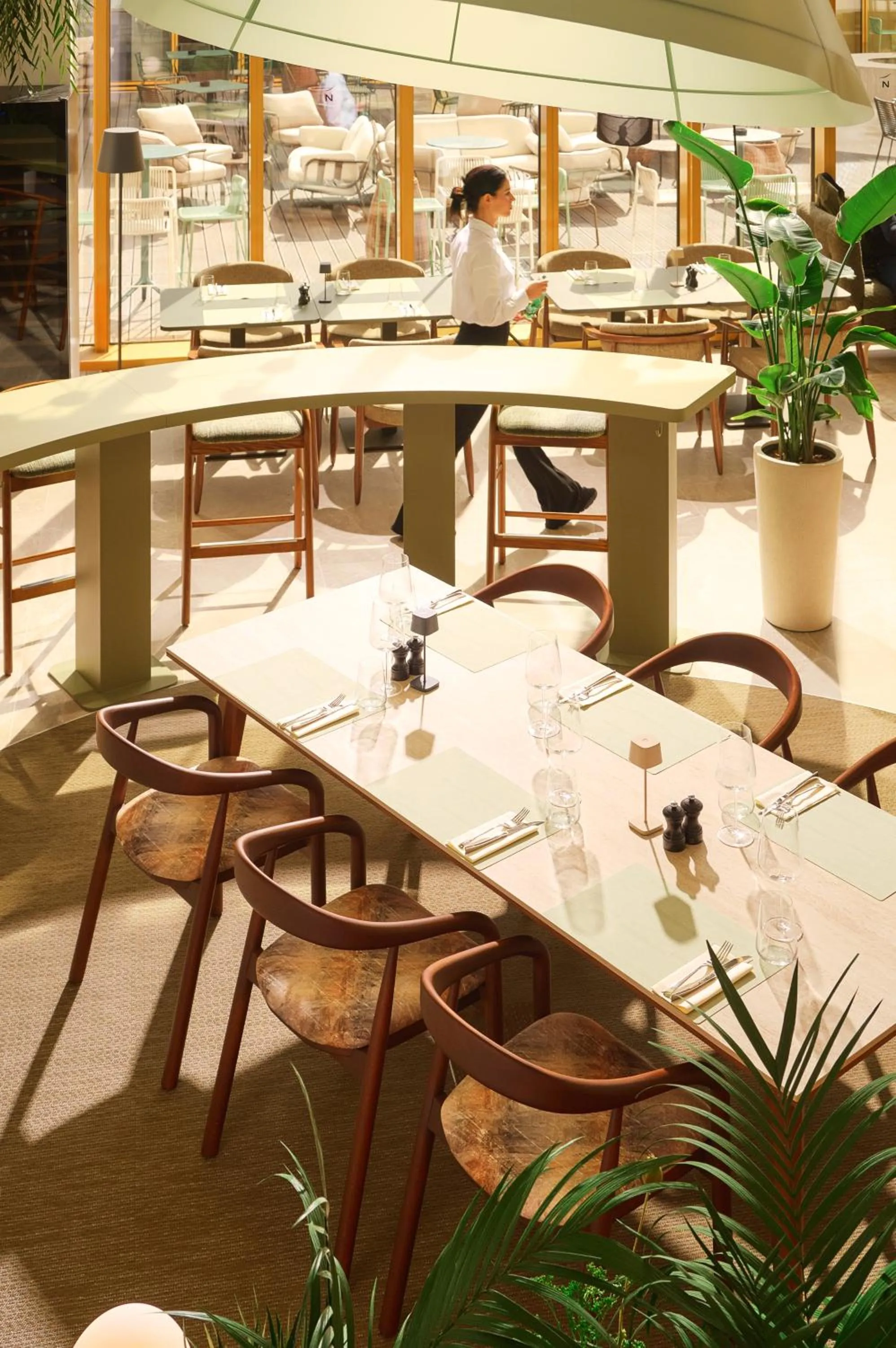 Restaurant/places to eat in Novotel Zagreb