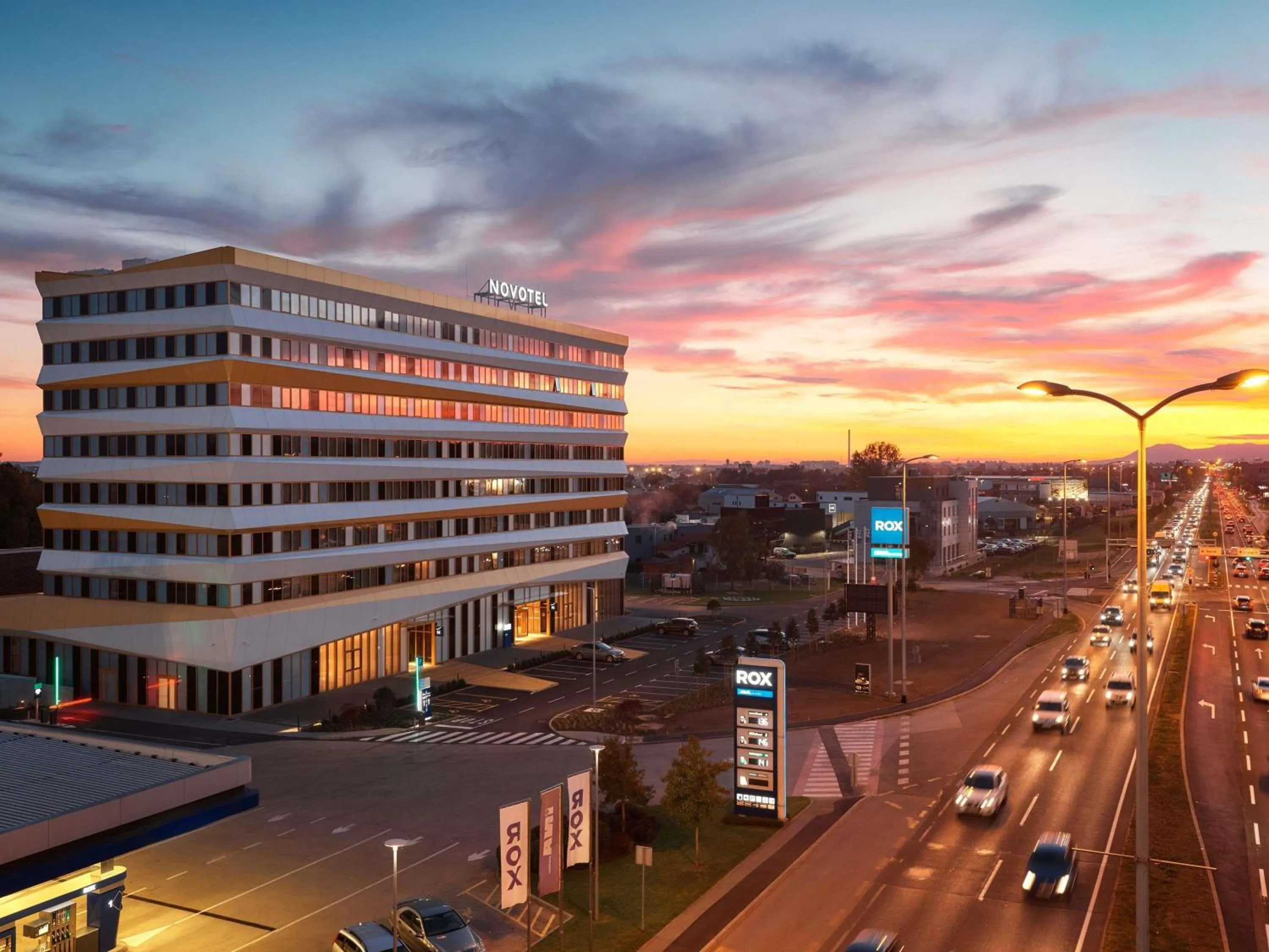 Property building in Novotel Zagreb