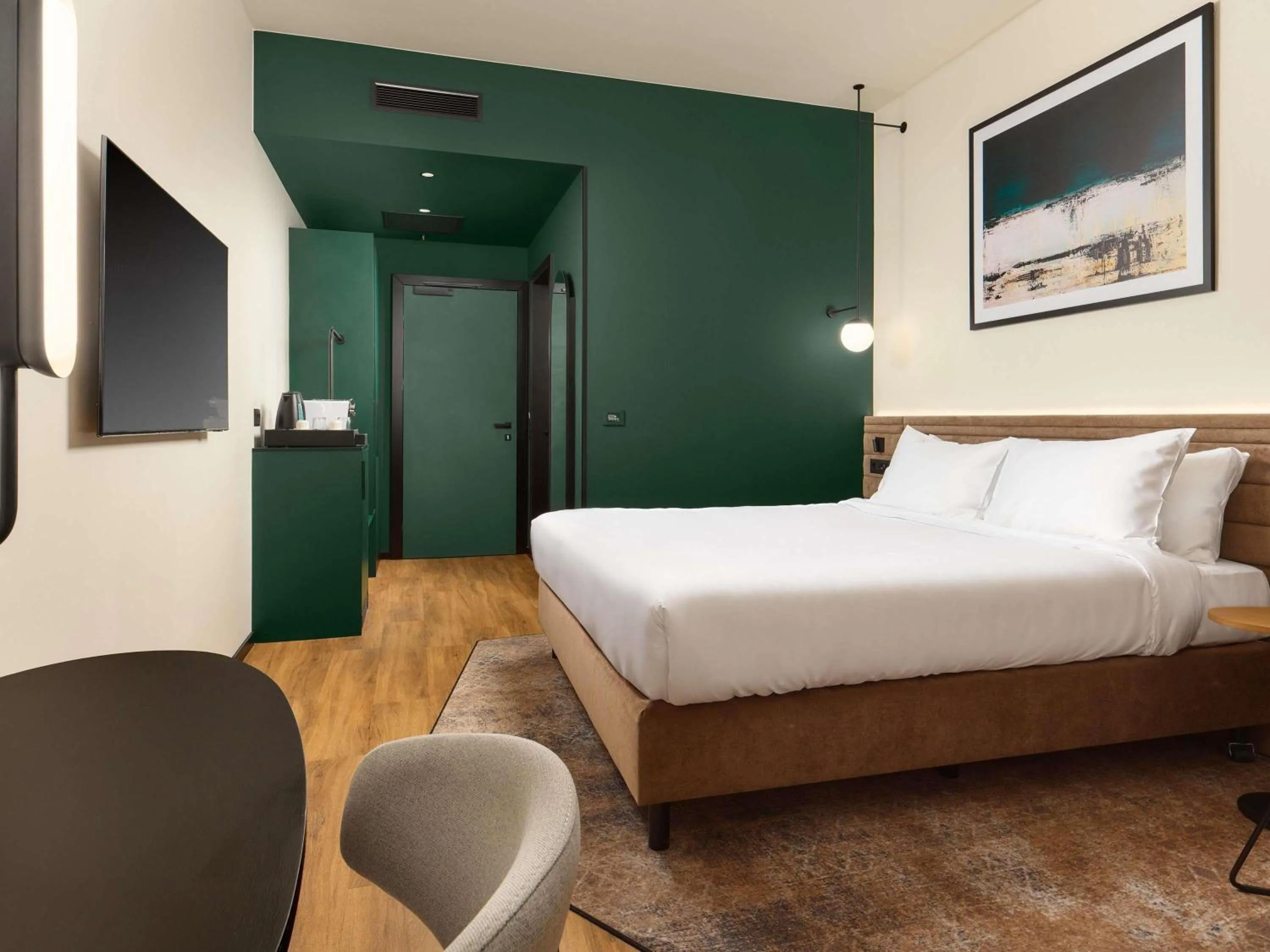 Bedroom, Bed in Novotel Zagreb