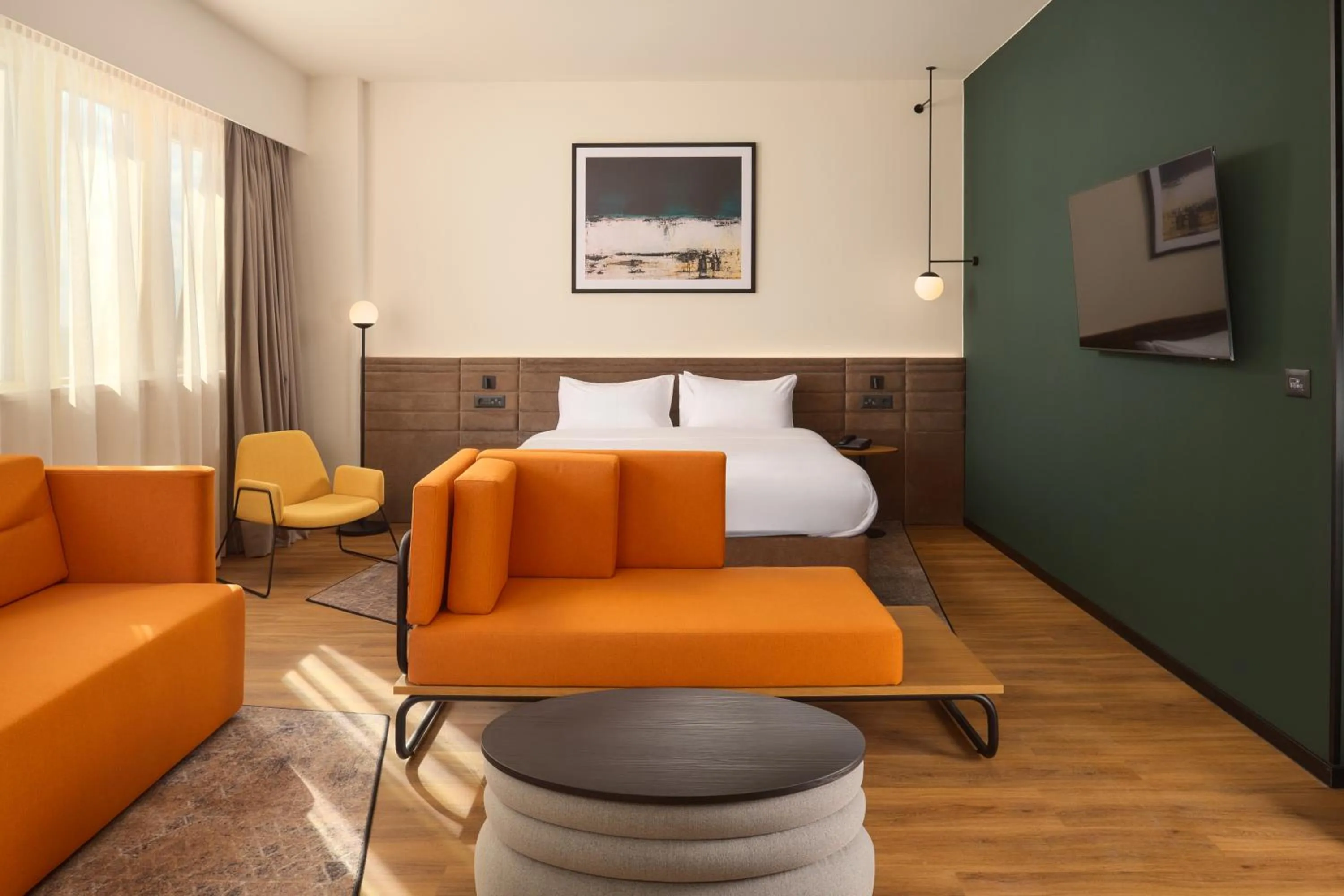 Bedroom, Bed in Novotel Zagreb