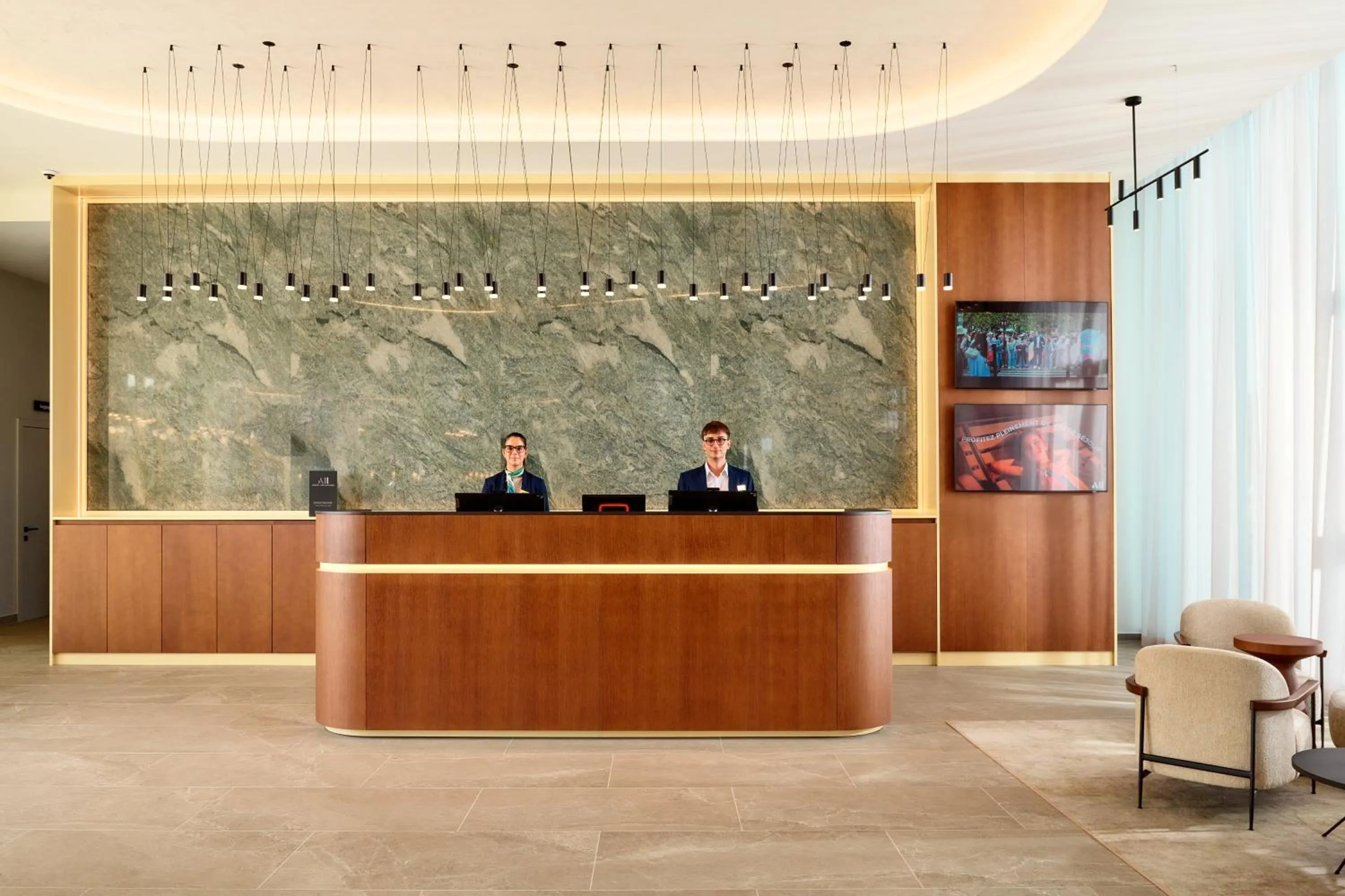 Lobby or reception in Novotel Zagreb