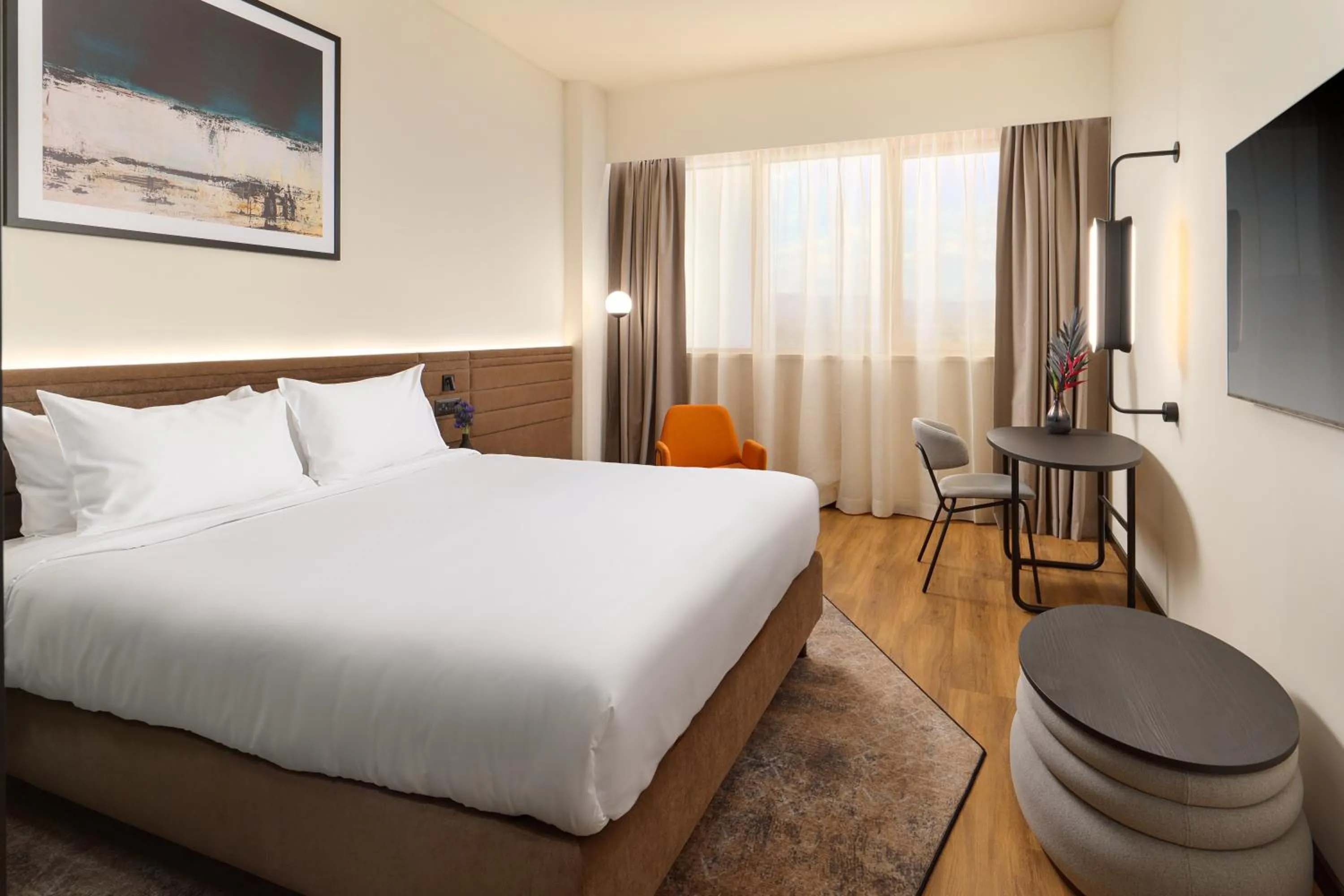 Bedroom, Bed in Novotel Zagreb