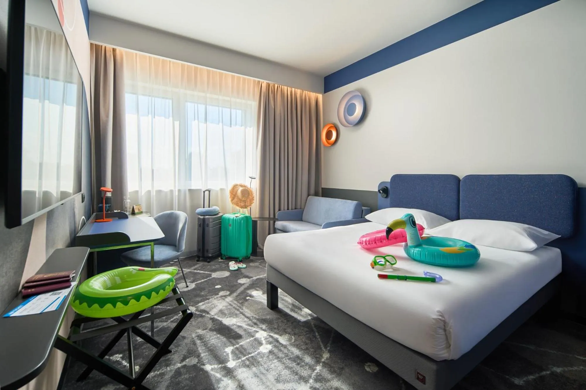 Bed in ibis Styles Katowice Airport