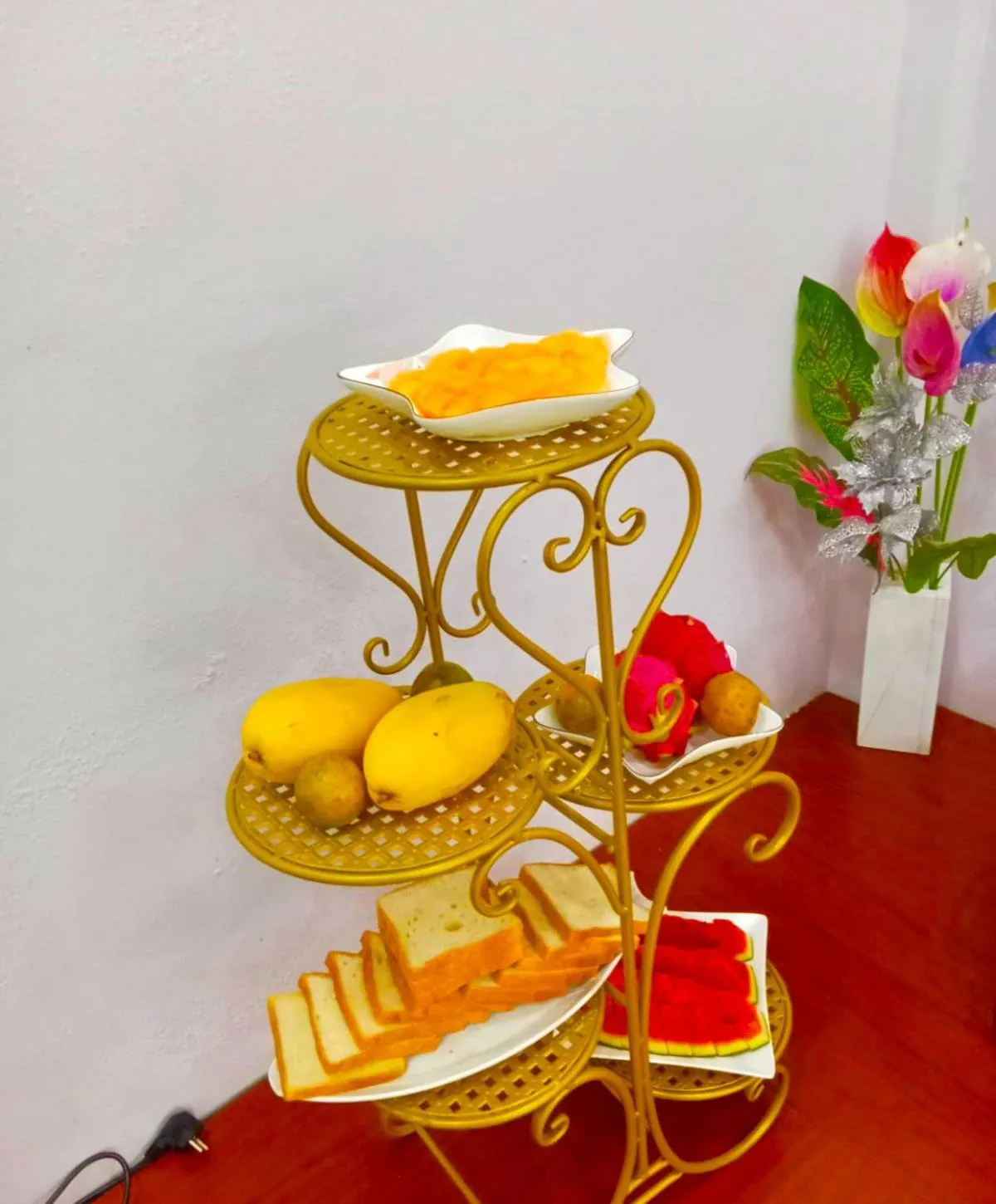 Breakfast in Vilayvong Hotel