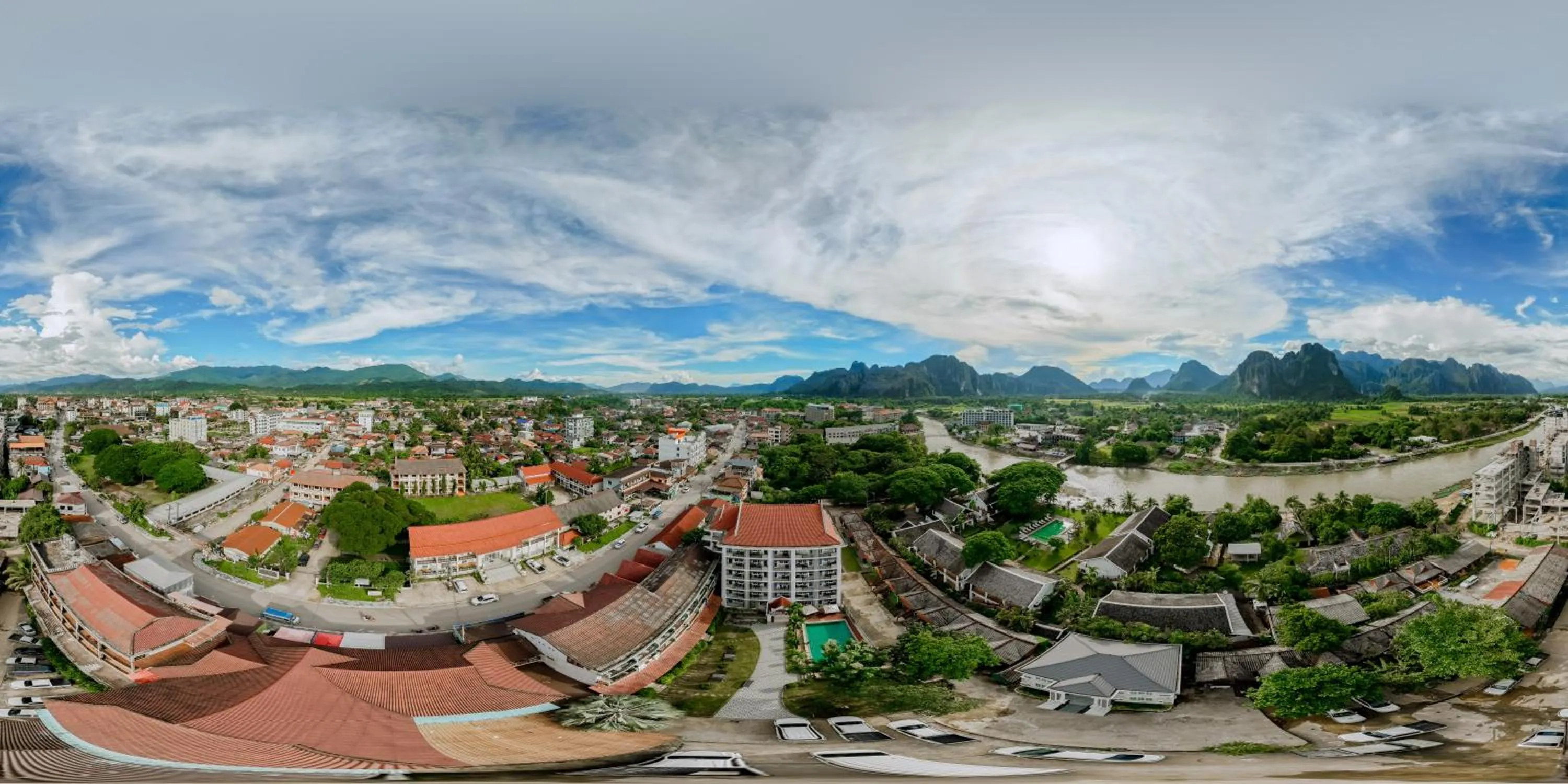 City view in Vilayvong Hotel