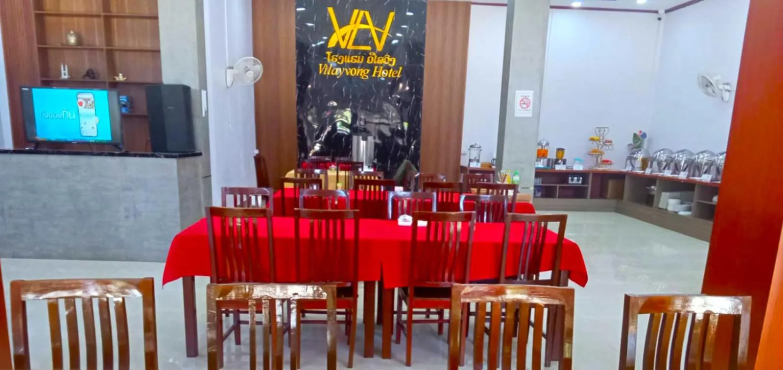 Breakfast in Vilayvong Hotel