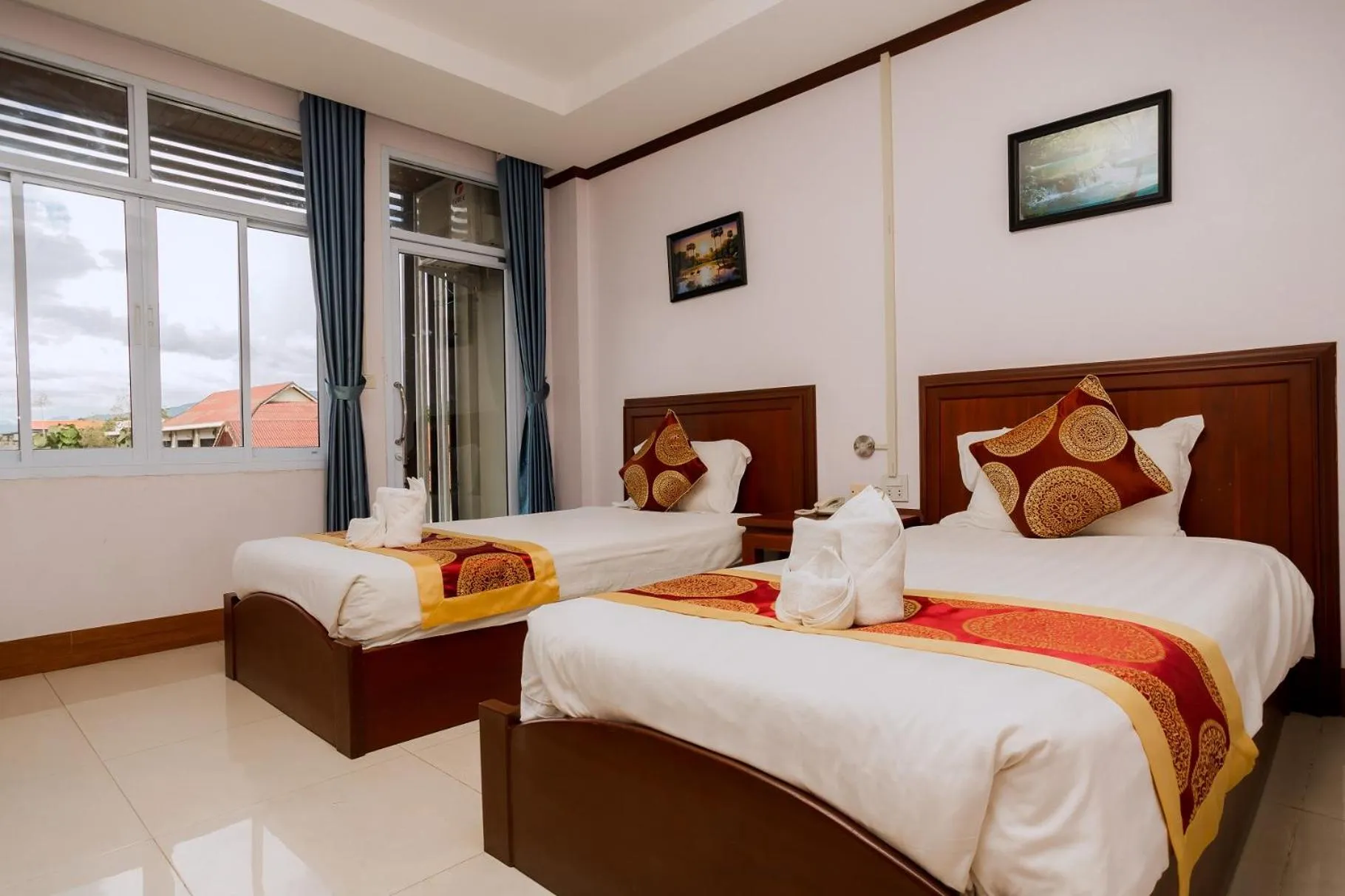 Bedroom, Bed in Vilayvong Hotel