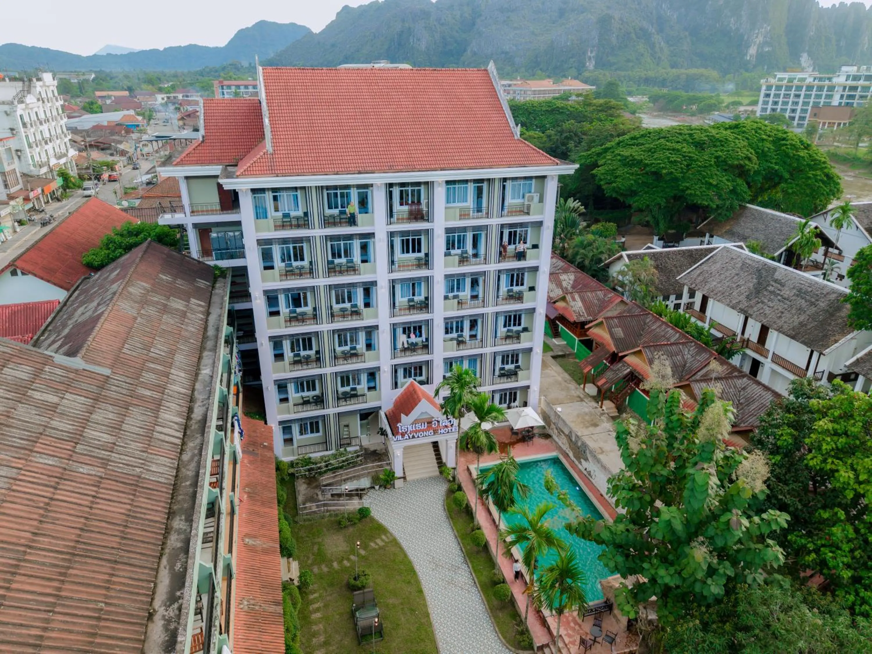 Natural landscape in Vilayvong Hotel