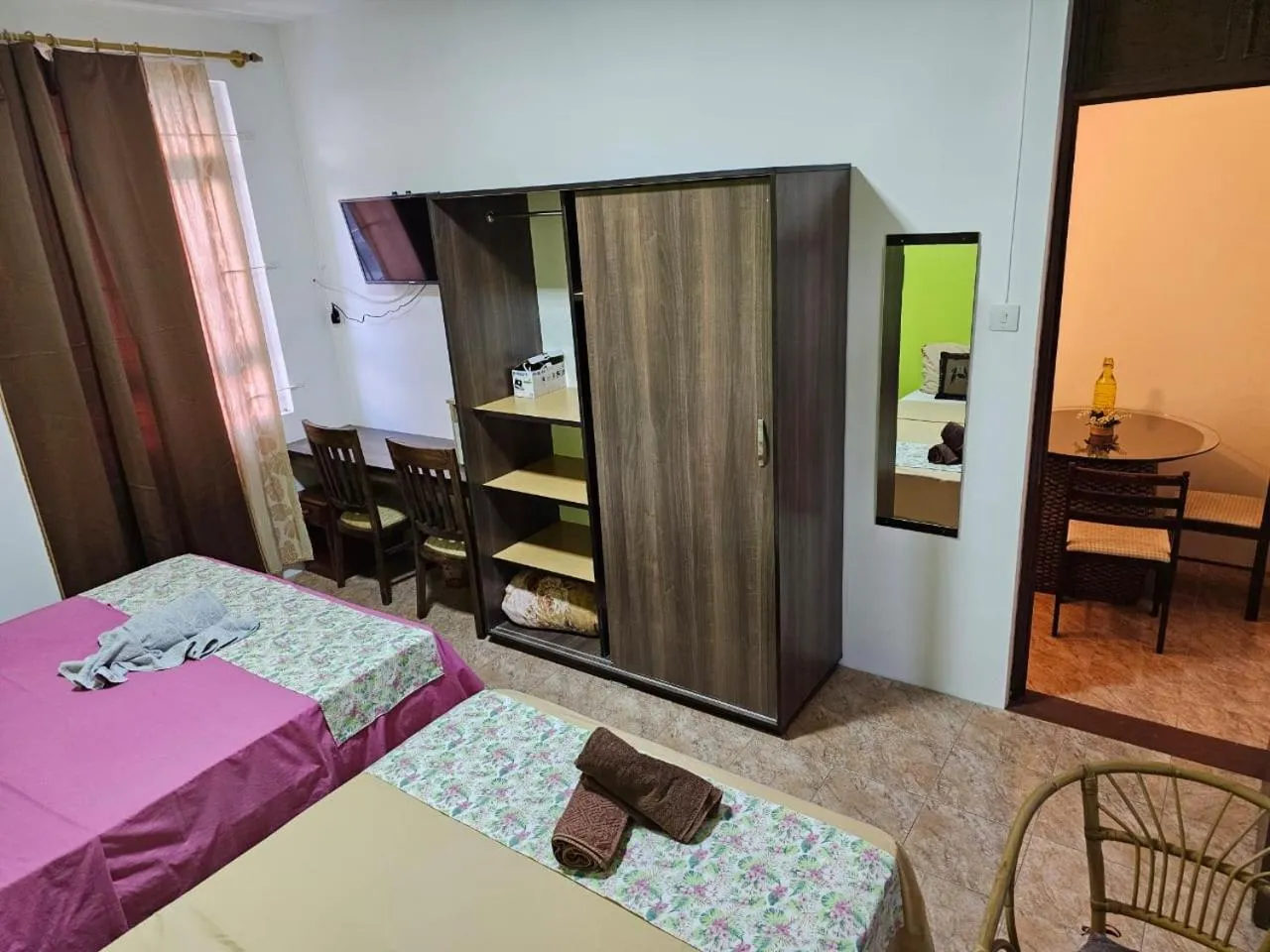 Bed in LeBovallon B&B