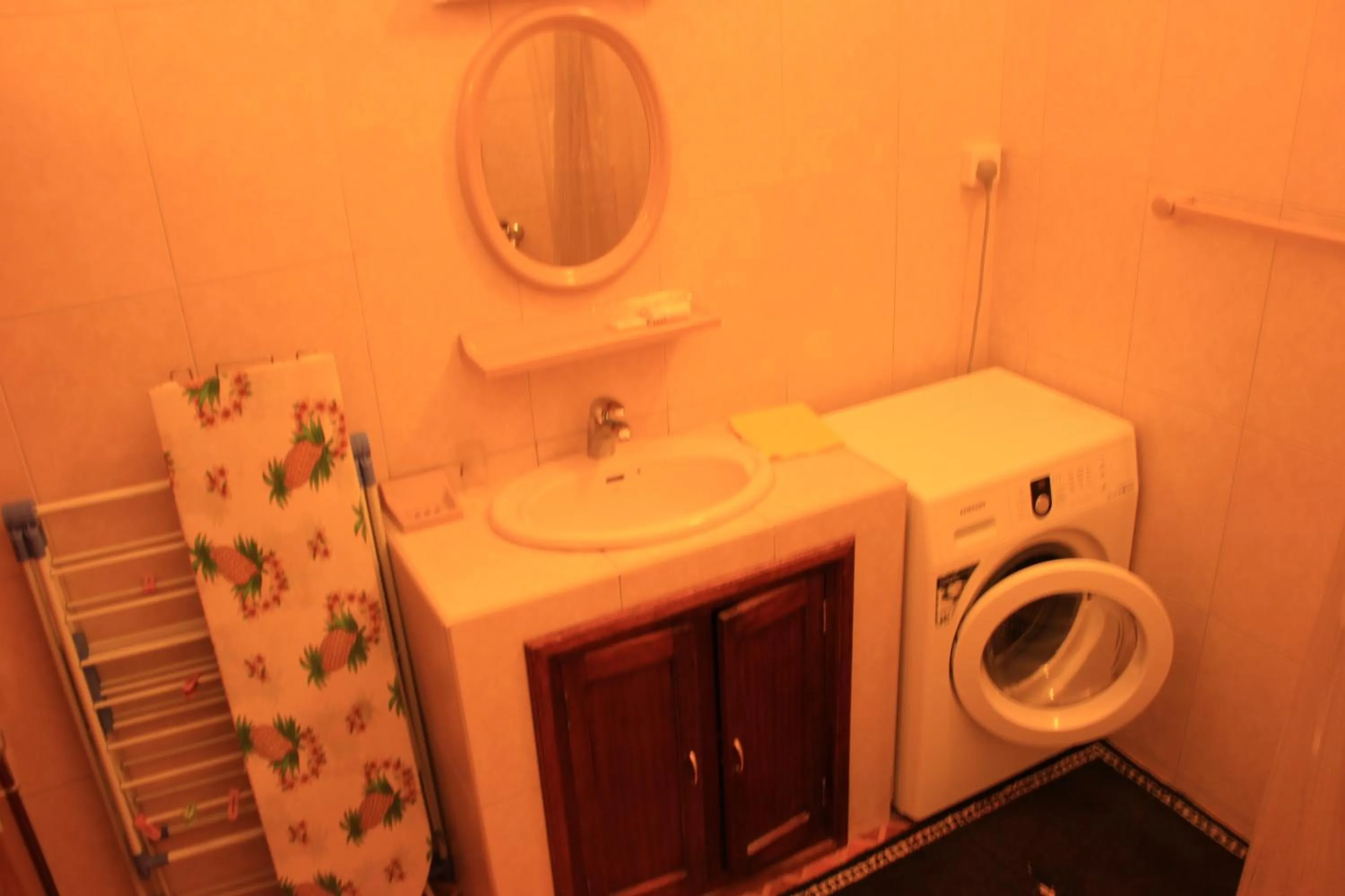 Bathroom in LeBovallon B&B