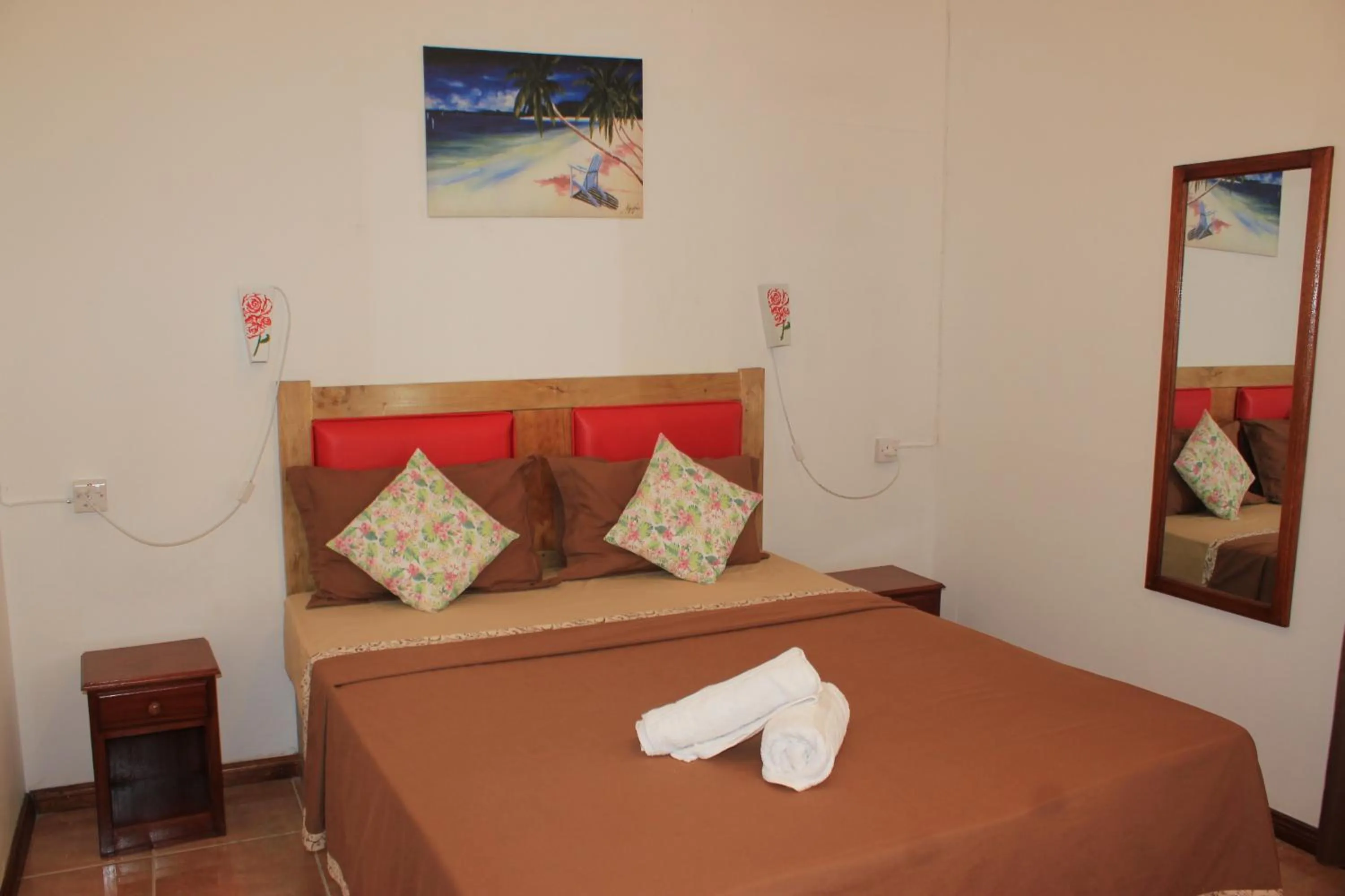 Bed in LeBovallon B&B