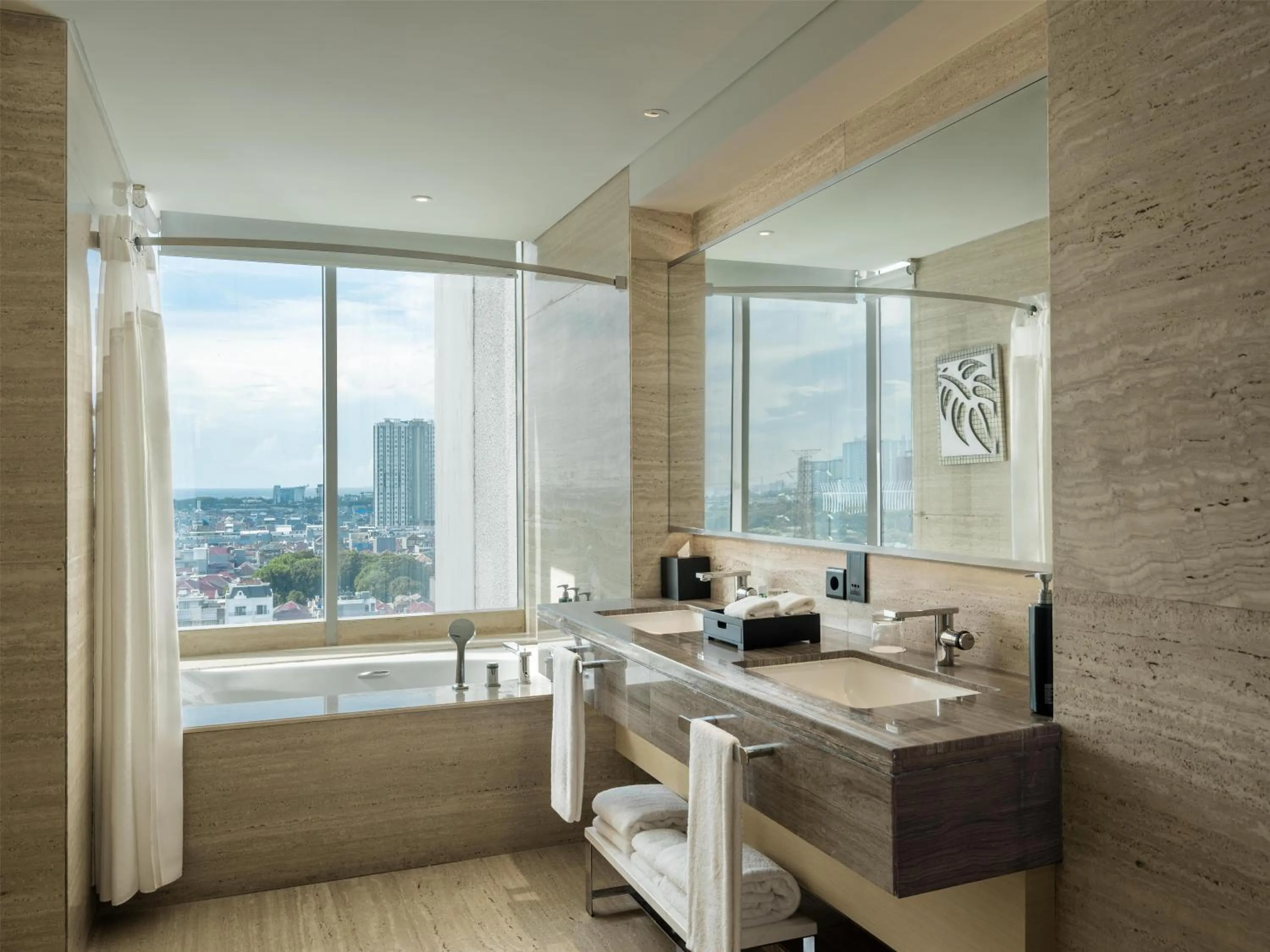 Bathroom in DoubleTree by Hilton Jakarta Kemayoran