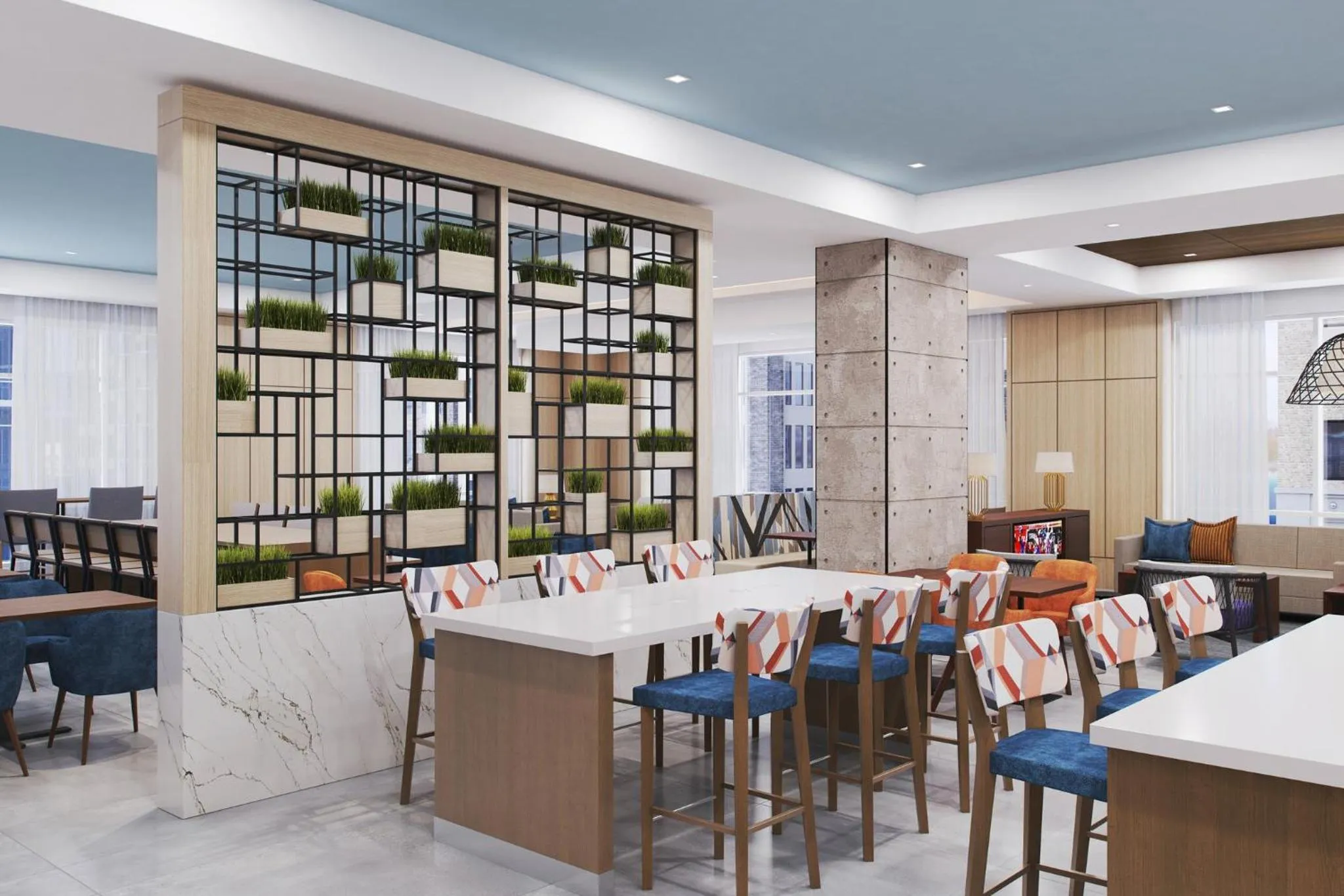 Breakfast in Holiday Inn Express Houston Downtown by IHG