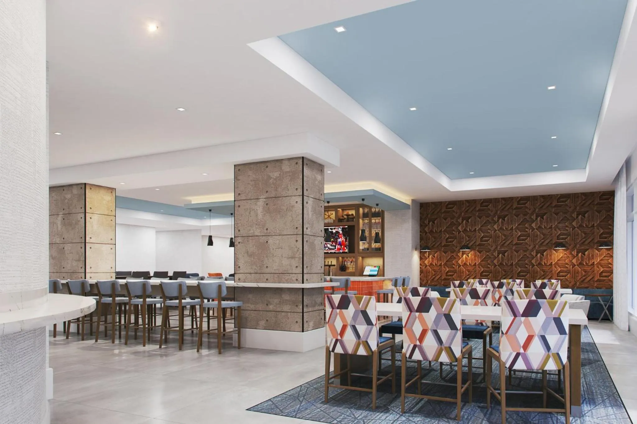 Breakfast in Staybridge Suites Houston Downtown by IHG