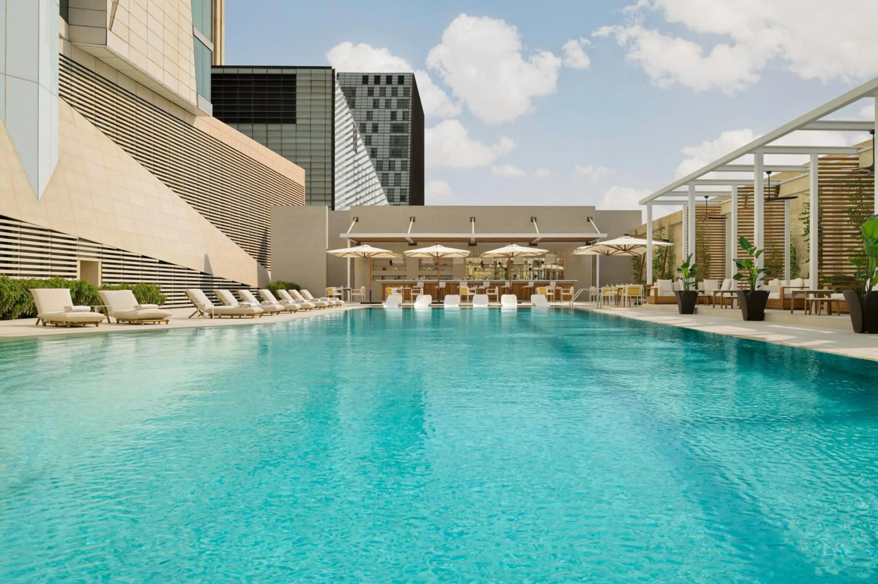 Swimming pool in Kimpton KAFD Riyadh by IHG