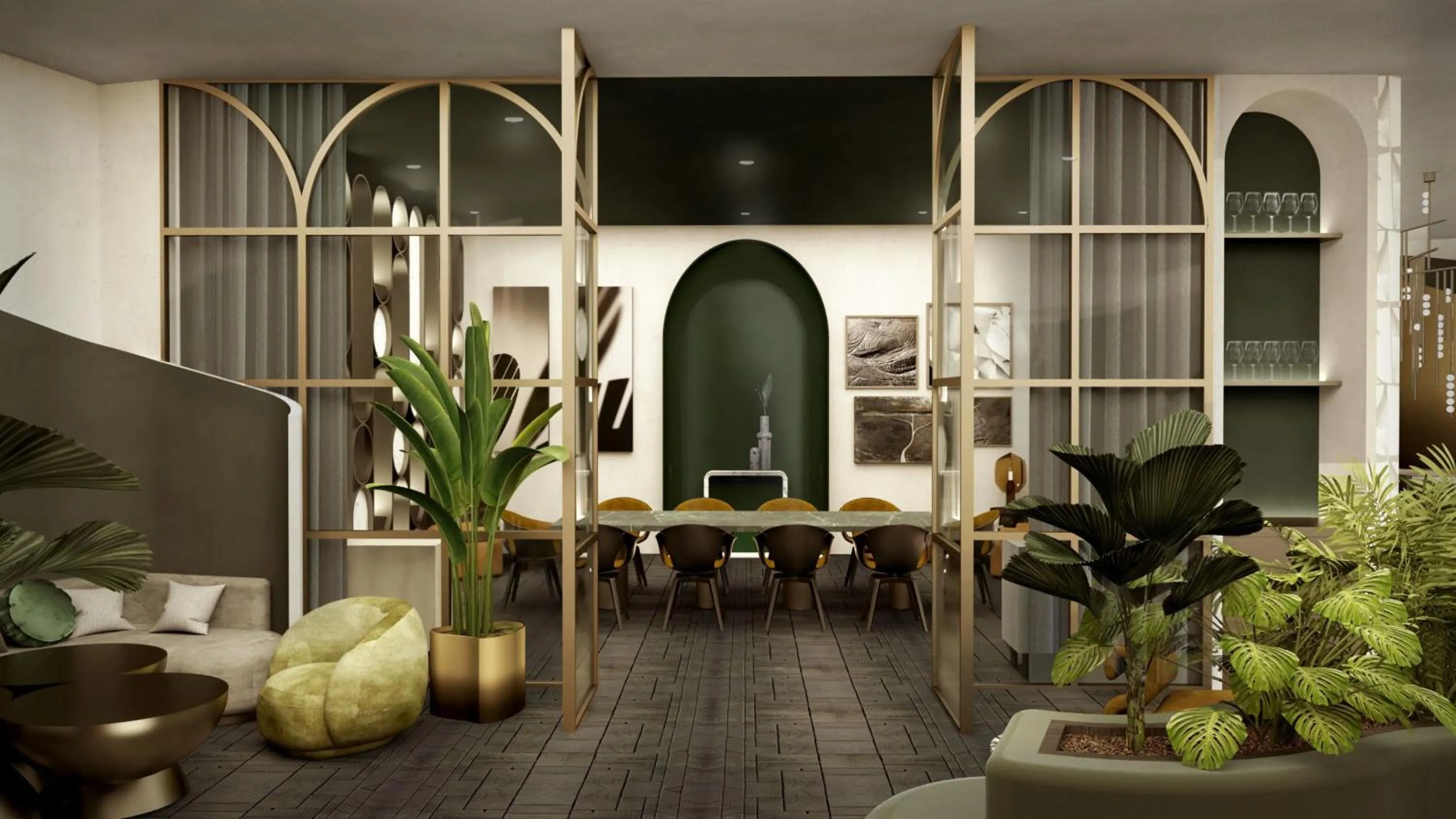 Meeting/conference room in Kimpton KAFD Riyadh by IHG