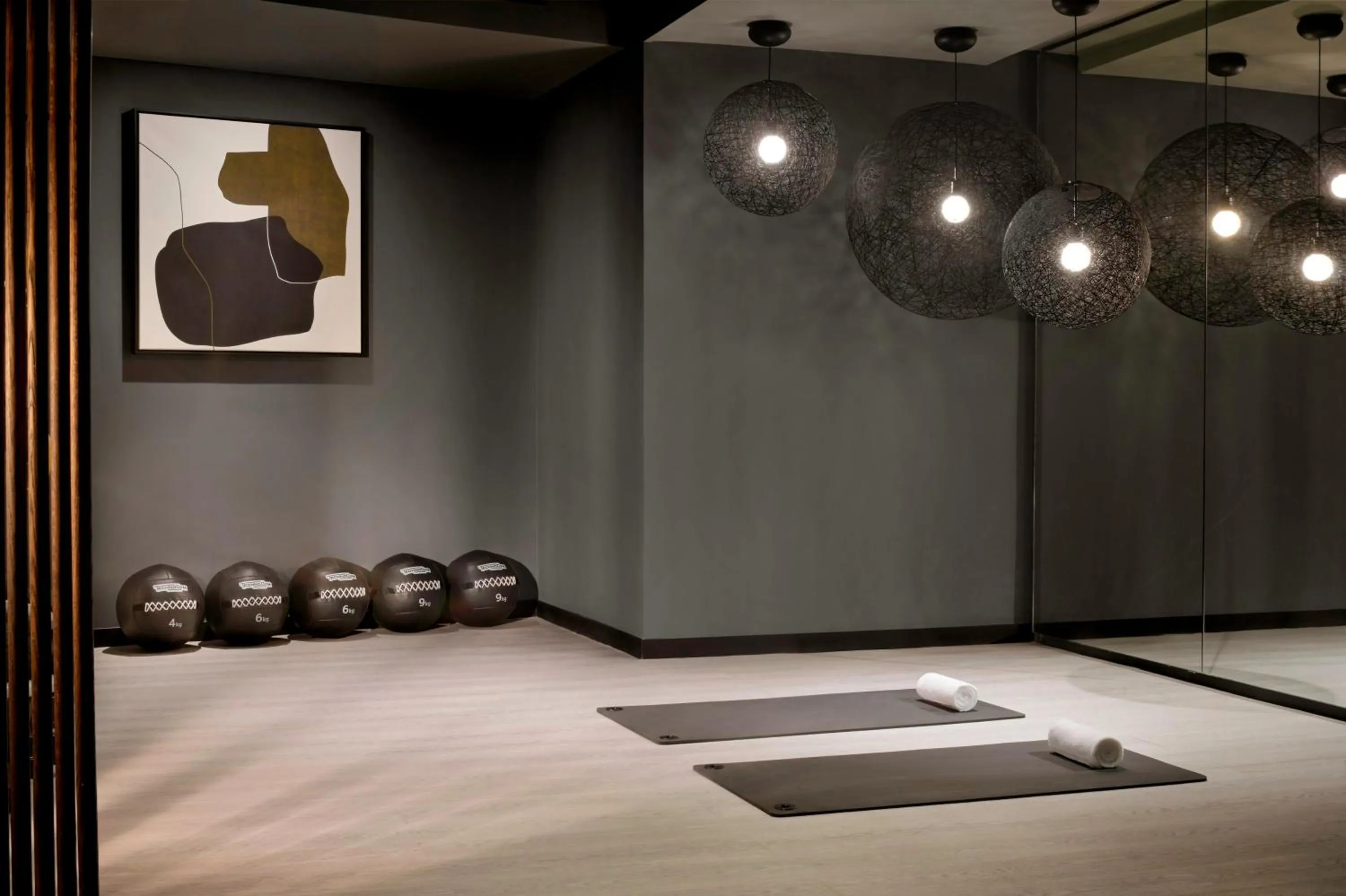 Fitness centre/facilities in Kimpton KAFD Riyadh by IHG