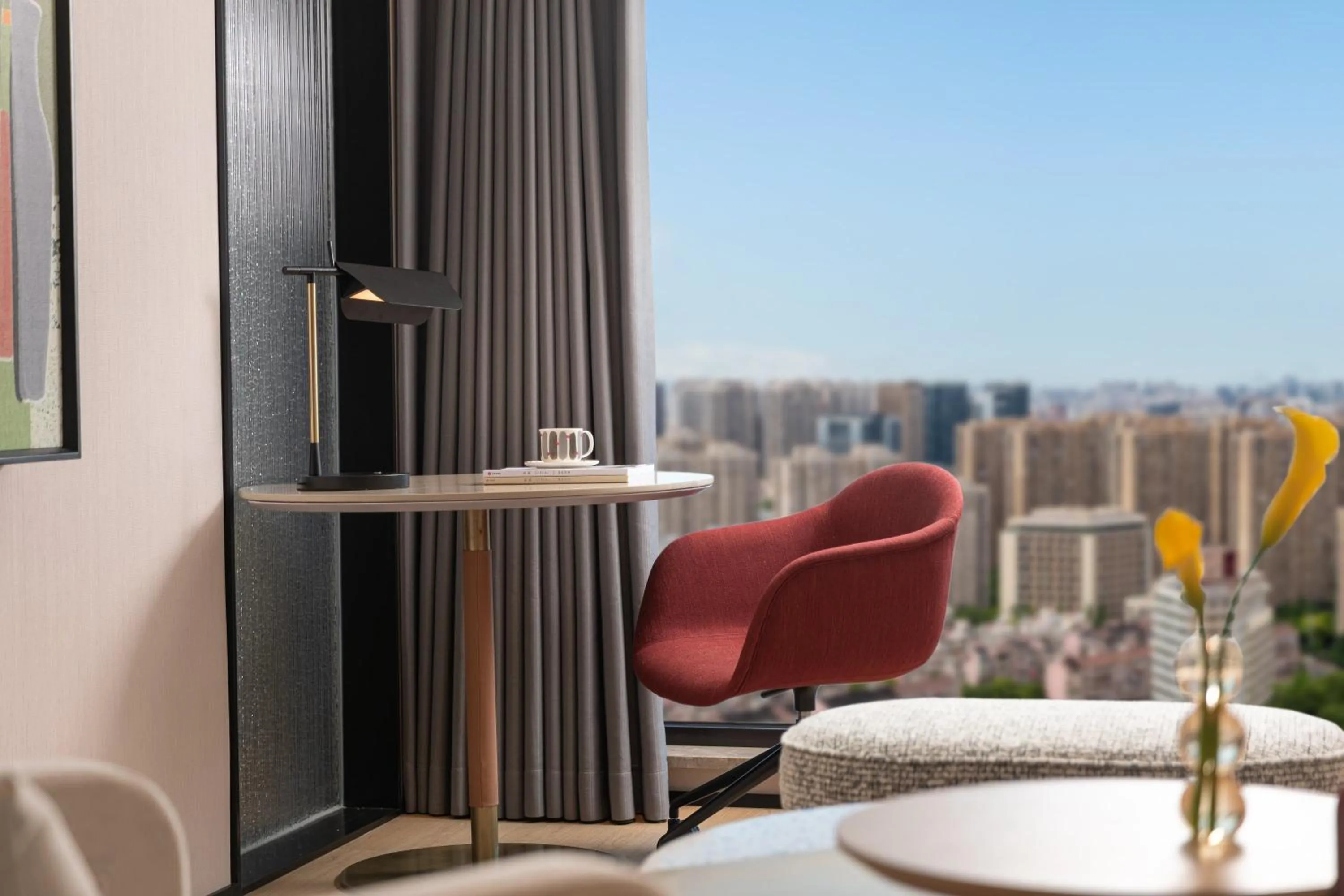 Photo of the whole room in Atwell Suites Shanghai by IHG, Wuning Road Global Harbor Branch