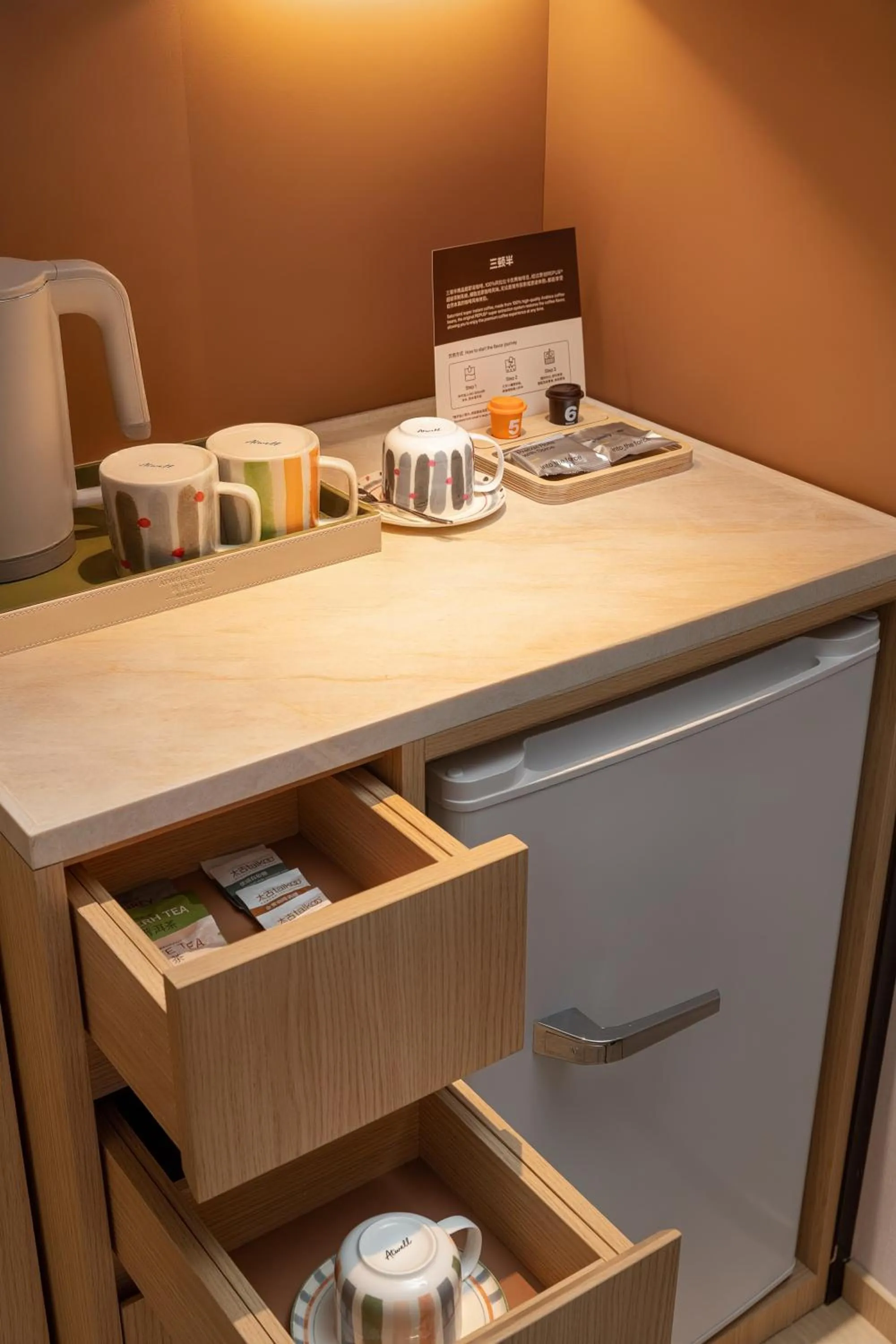 Photo of the whole room in Atwell Suites Shanghai by IHG, Wuning Road Global Harbor Branch