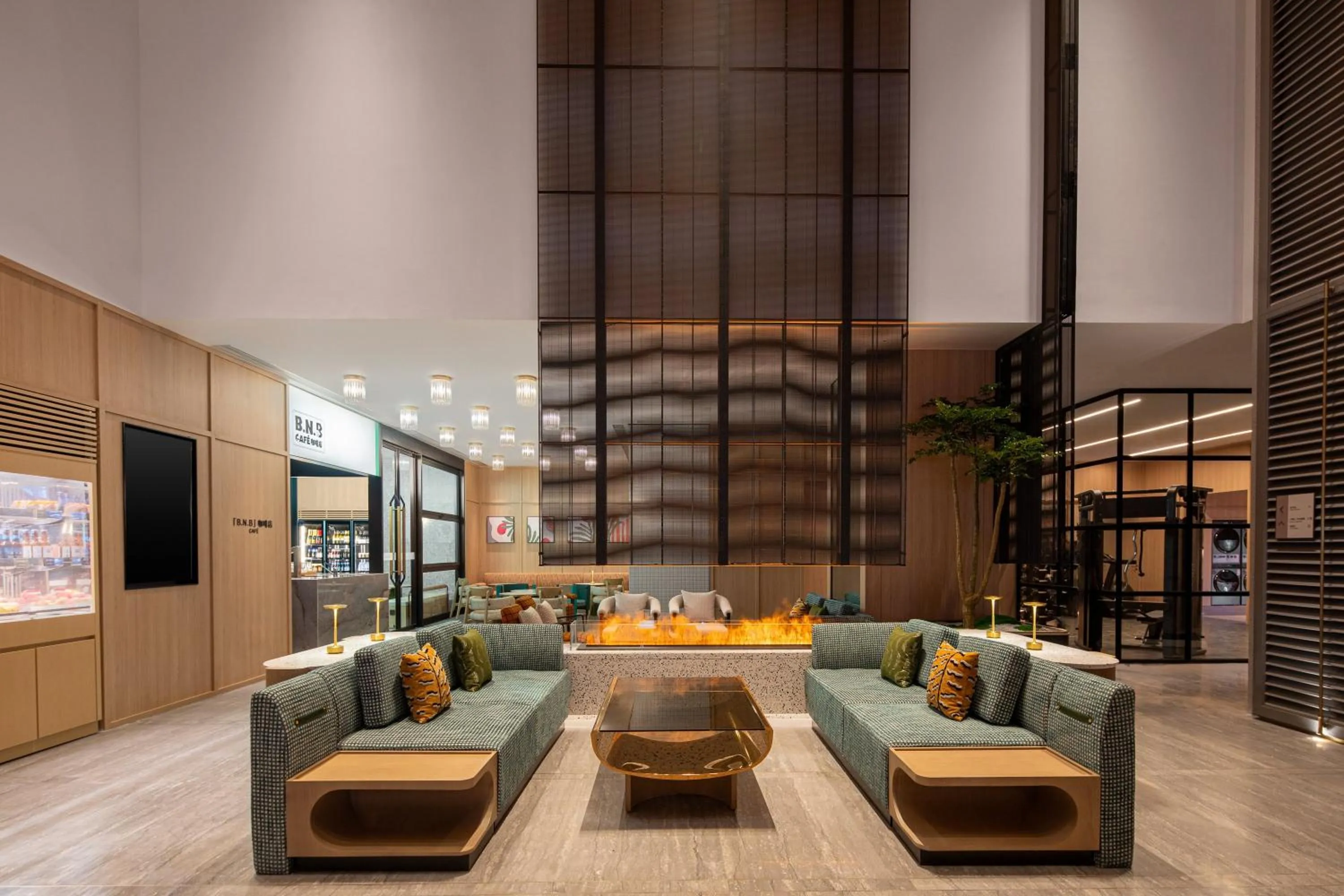 Property building in Atwell Suites Shanghai by IHG, Wuning Road Global Harbor Branch