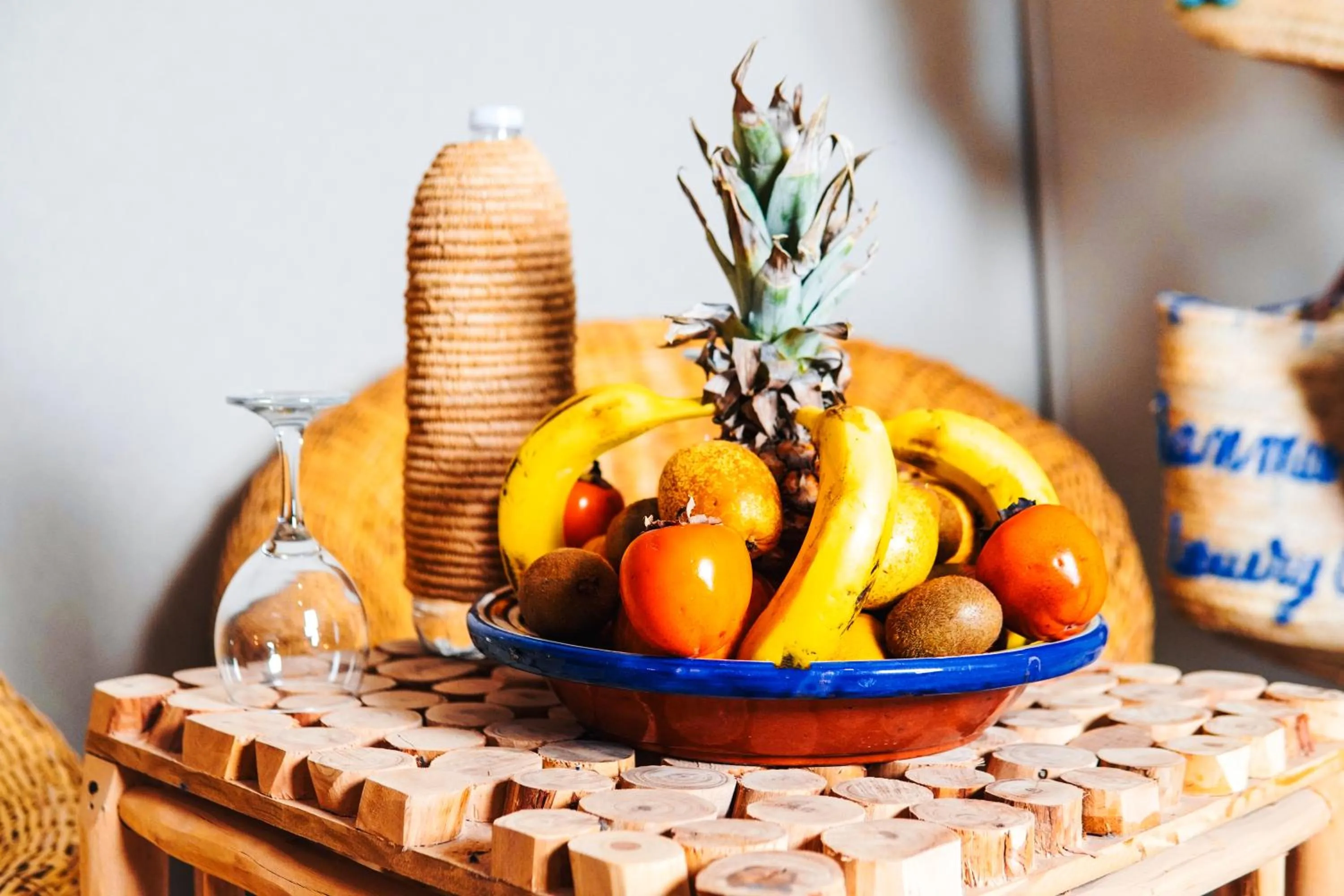 Food and drinks in Sanmao Desert Luxury Camp