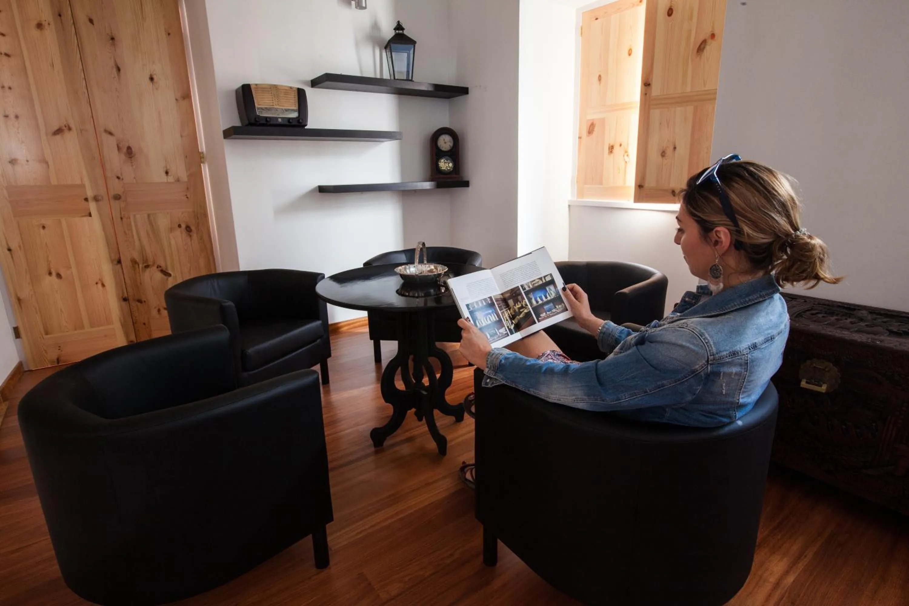 Communal lounge/ TV room in Pico da Saudade