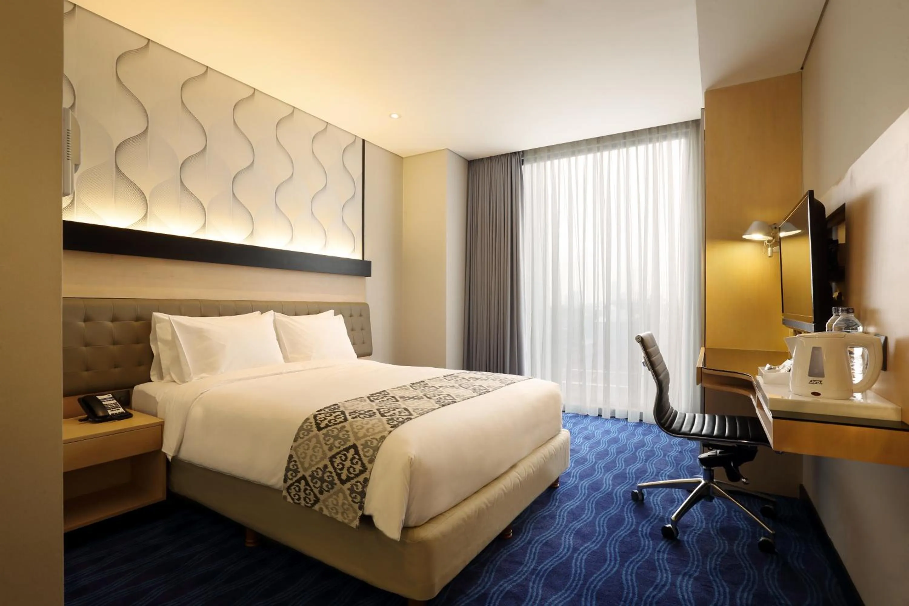 Bed in AI Hotel Jakarta Thamrin