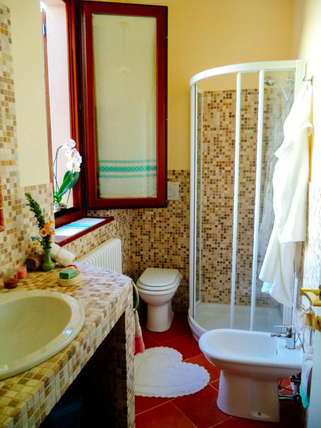 Bathroom in Alba dei Due Soli B&B