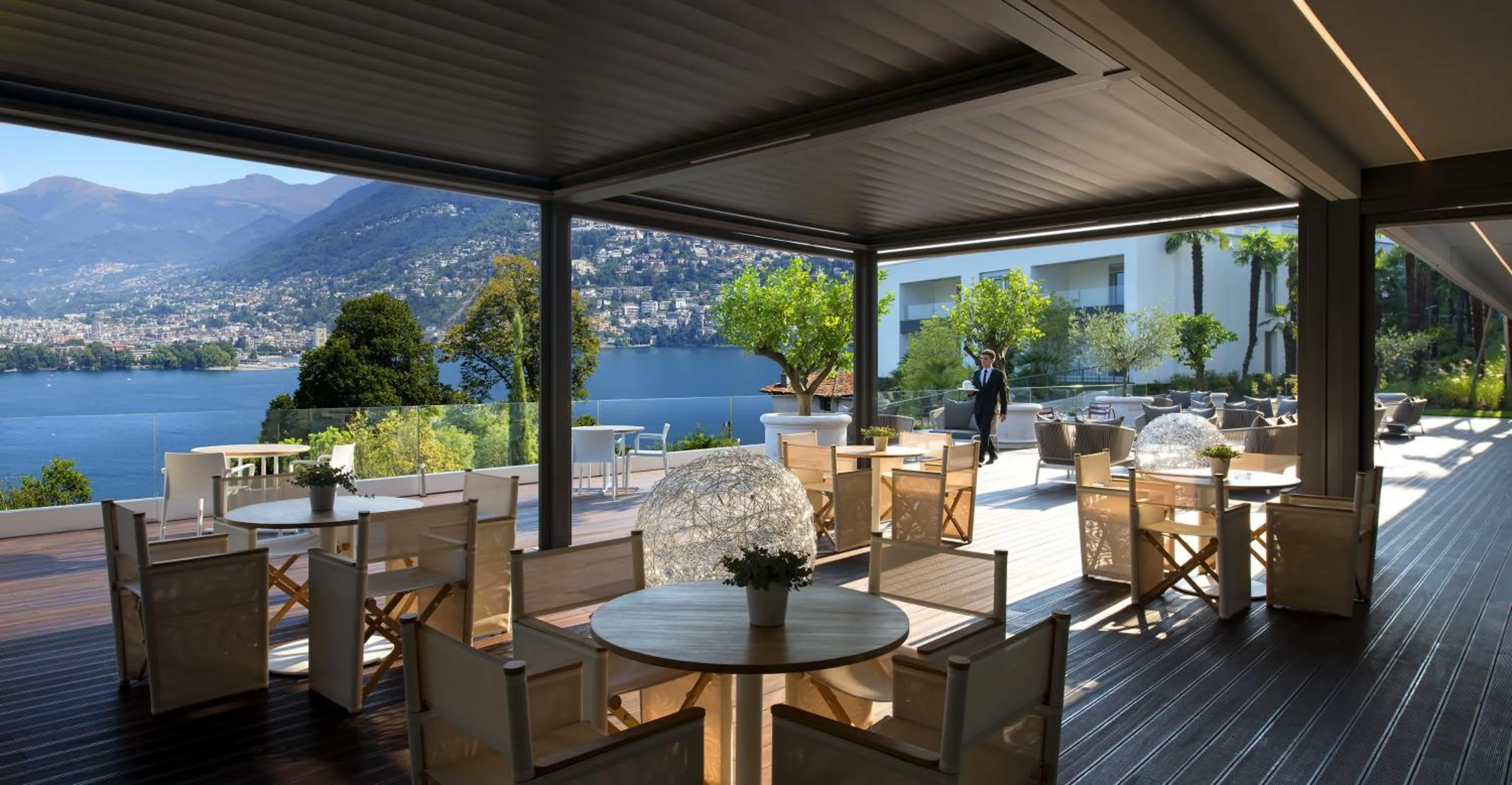 Restaurant/places to eat in The View Lugano