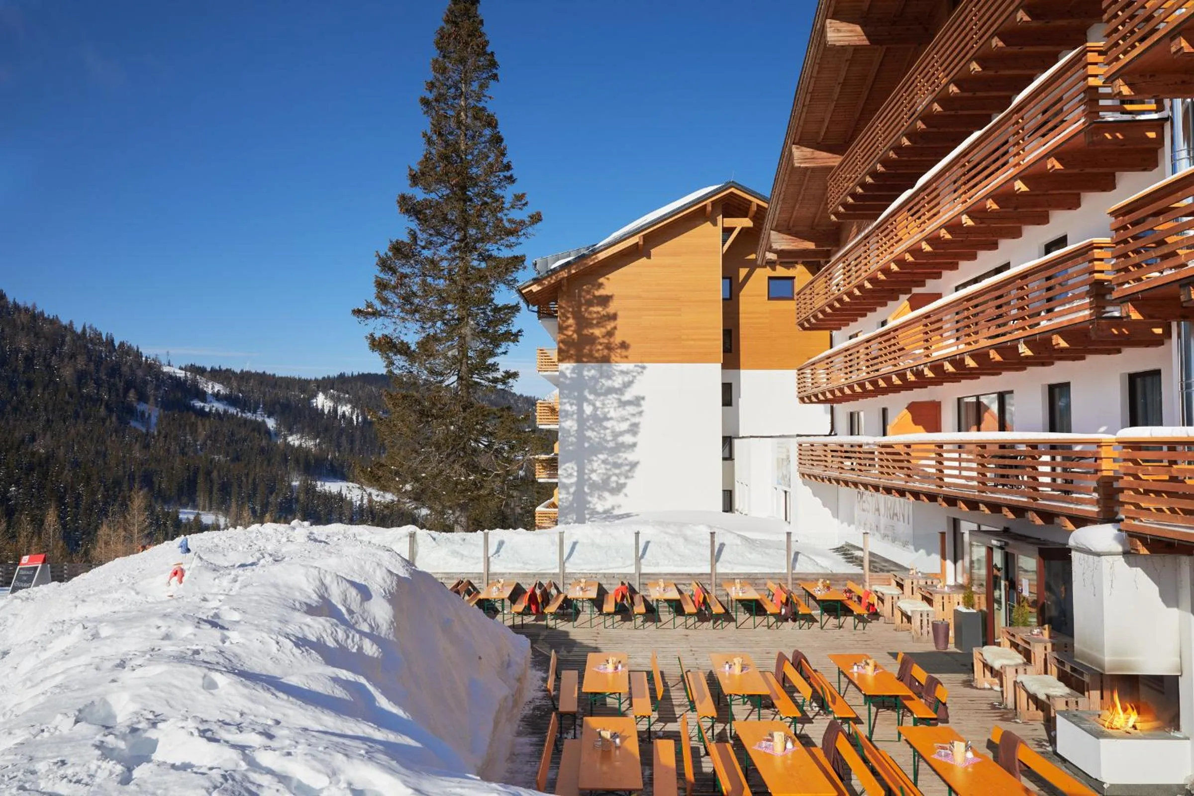 Restaurant/places to eat in Das Alpenhaus Katschberg 1640 inkl Lungau Card