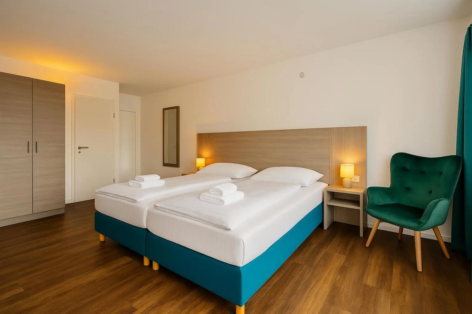 Bed in AR Boutique Hotel Heusenstamm