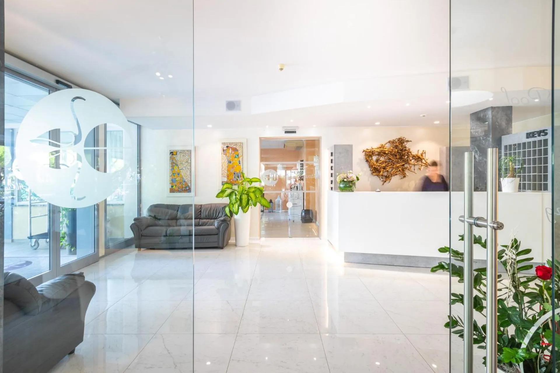 Lobby or reception in Hotel Al Cigno