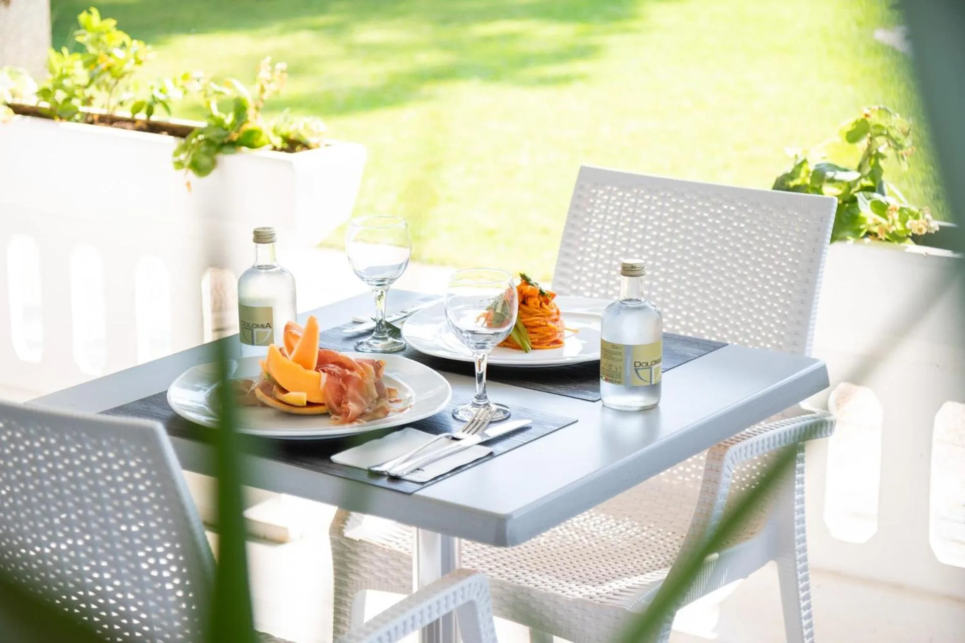 Patio in Hotel Al Cigno