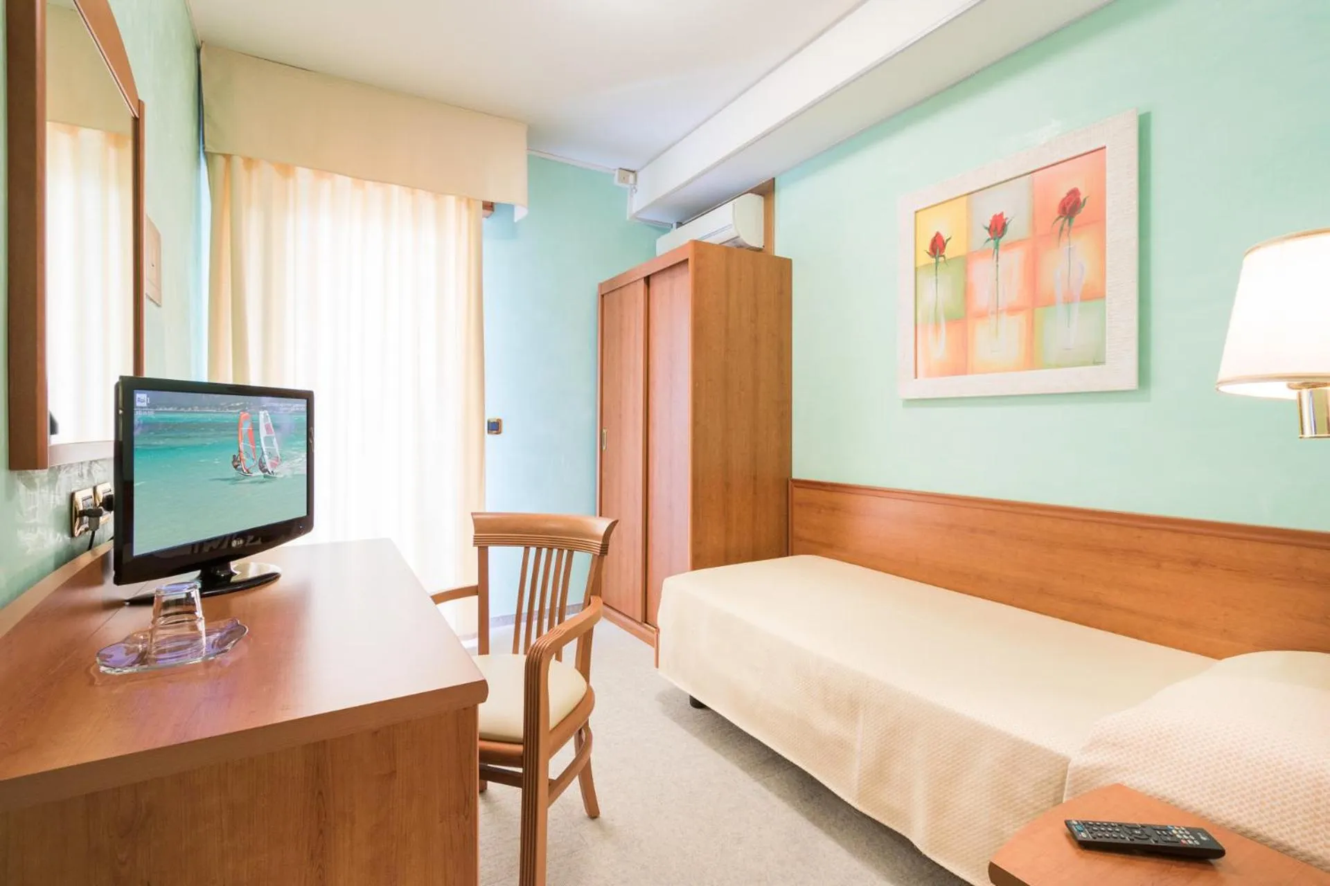 Bed in Hotel Al Cigno