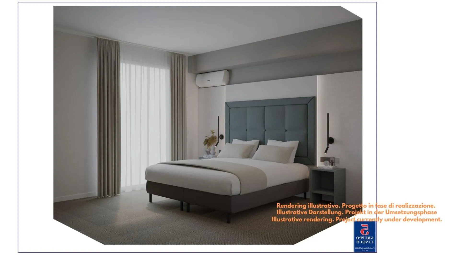 Bedroom, Bed in Hotel Al Cigno