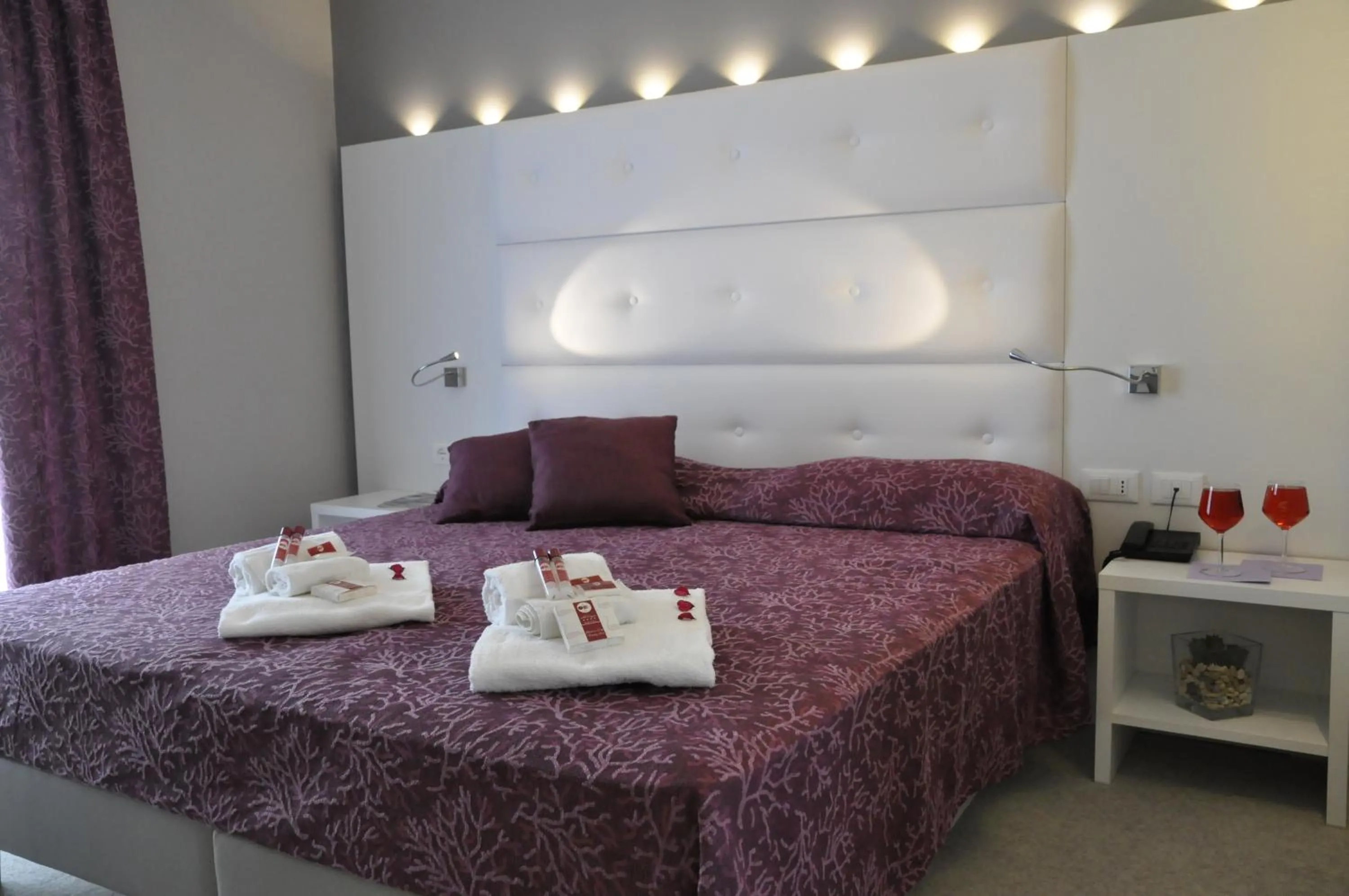 Bed in Hotel Al Cigno
