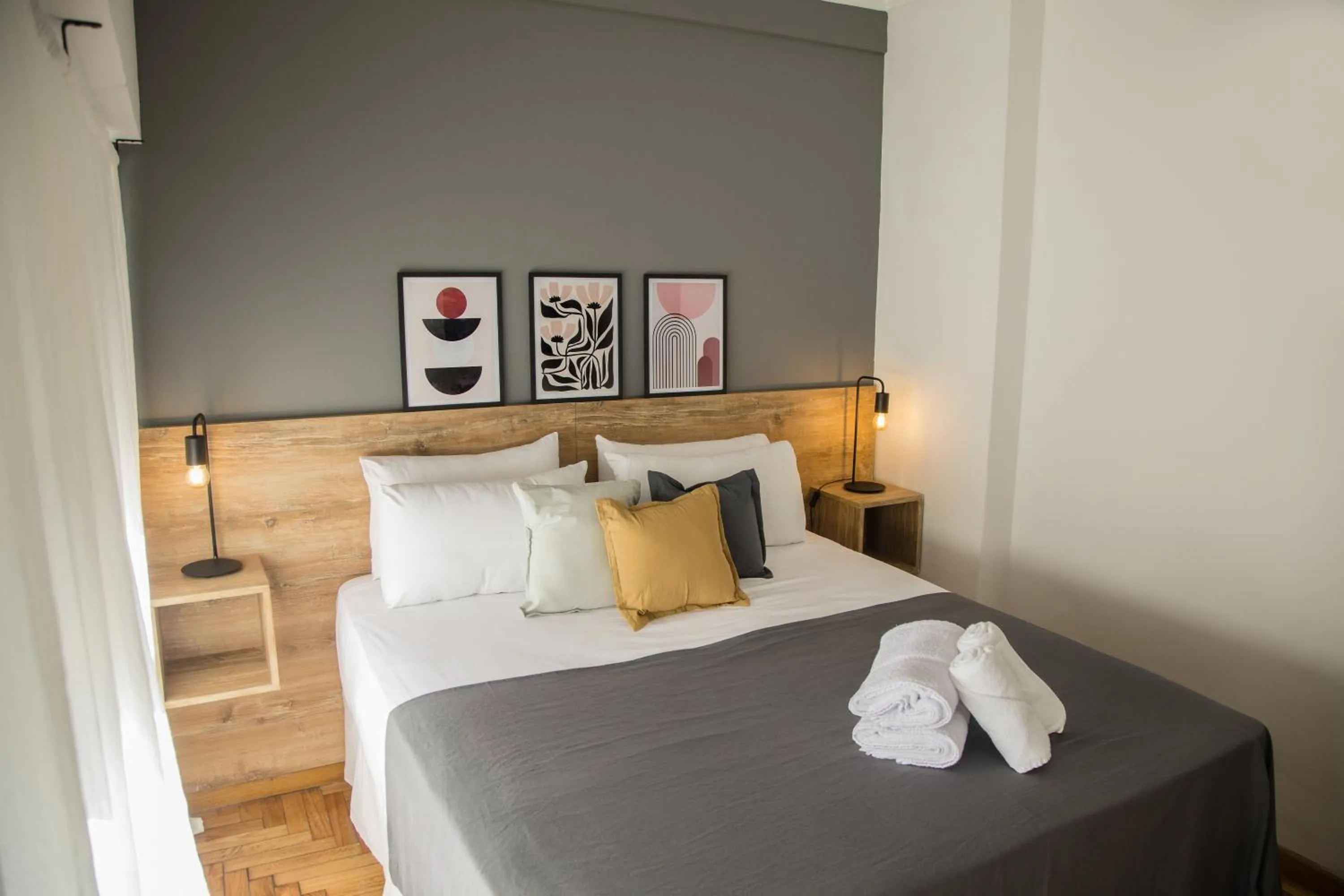 Bed in El Misti Suites Buenos Aires