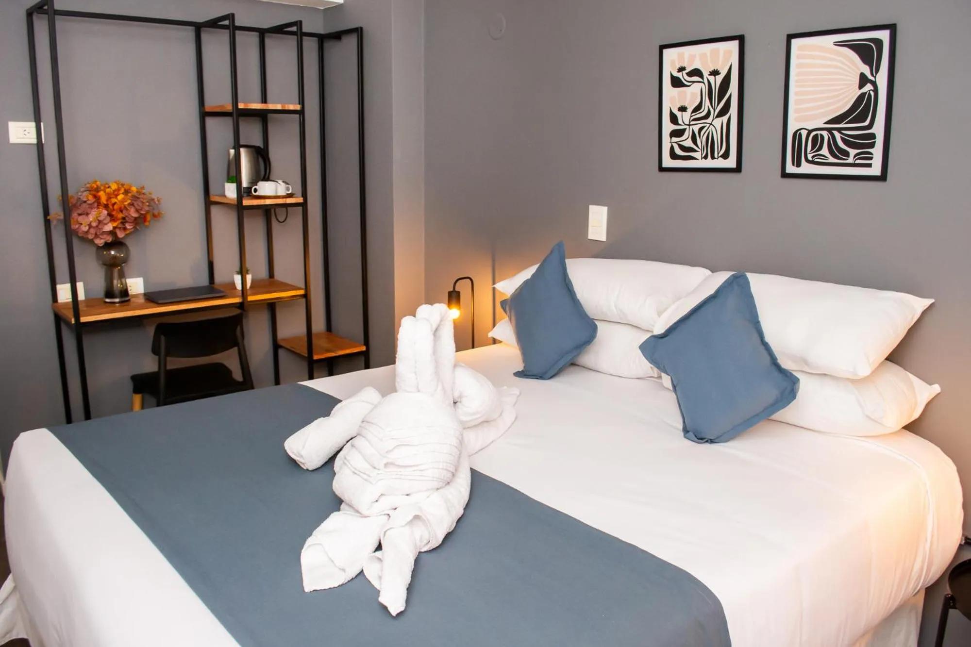 Bed in El Misti Suites Buenos Aires