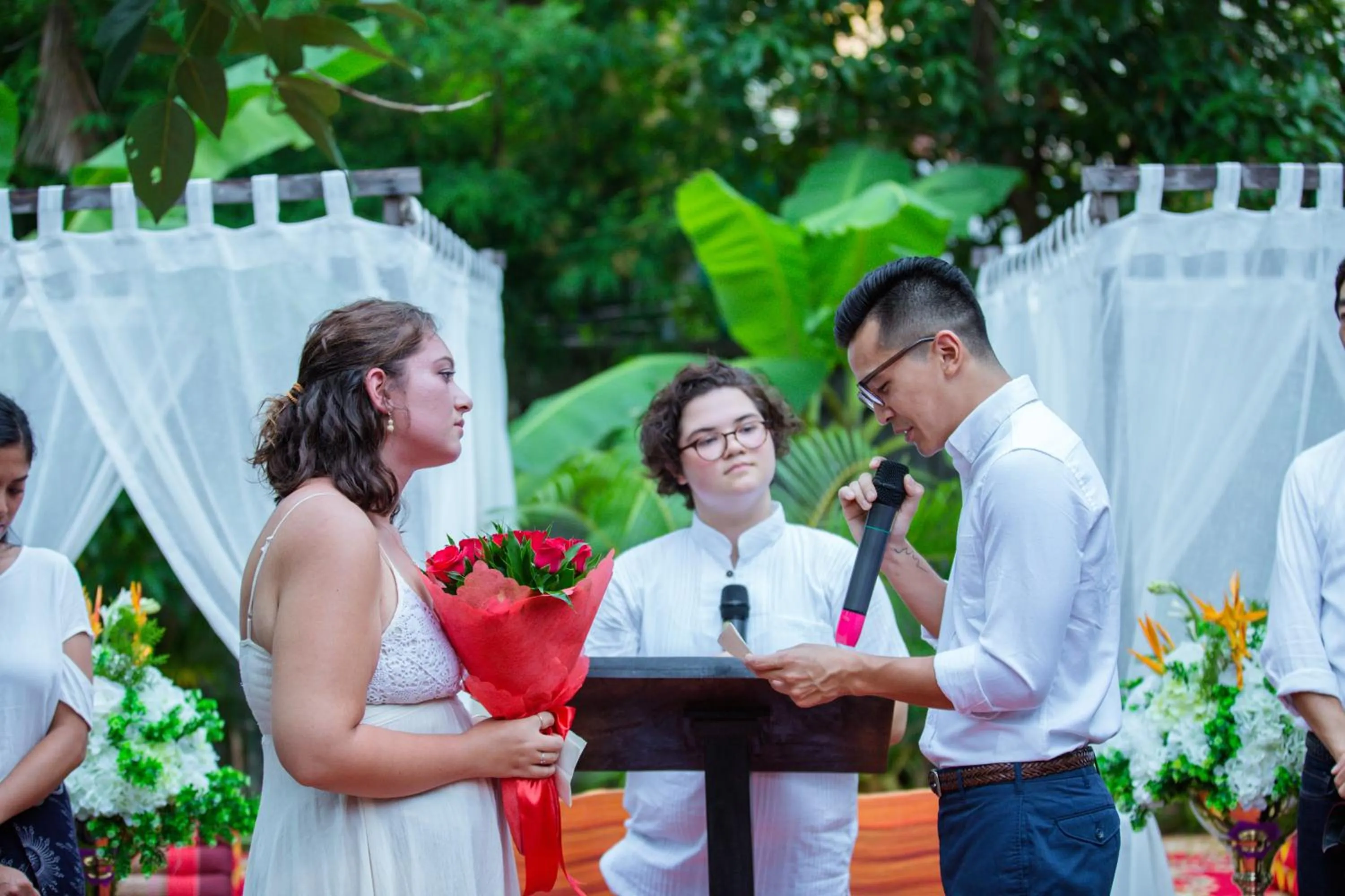 BBQ facilities in Reveal Courtyard in Reveal Angkor