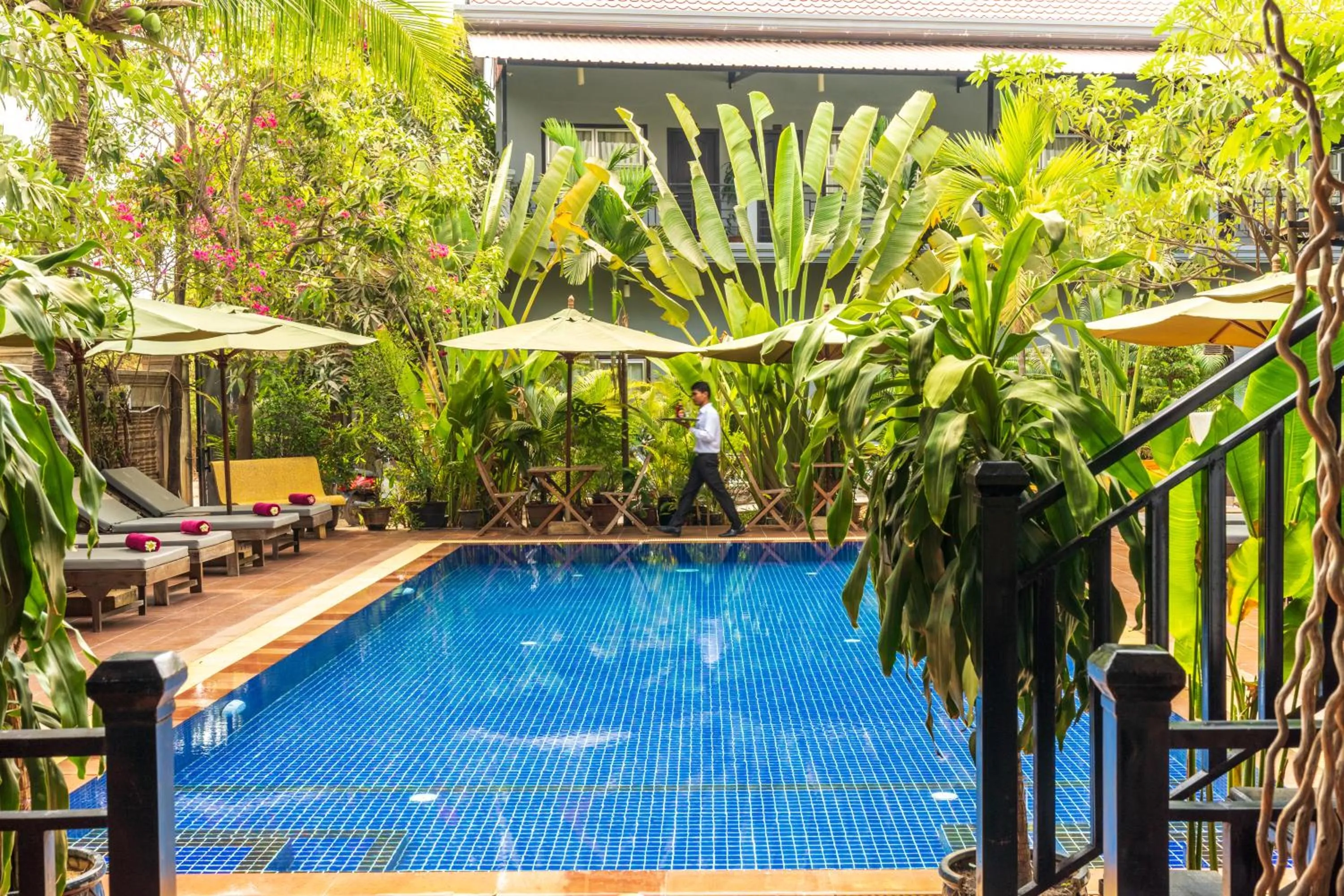 Swimming pool in Reveal Courtyard in Reveal Angkor