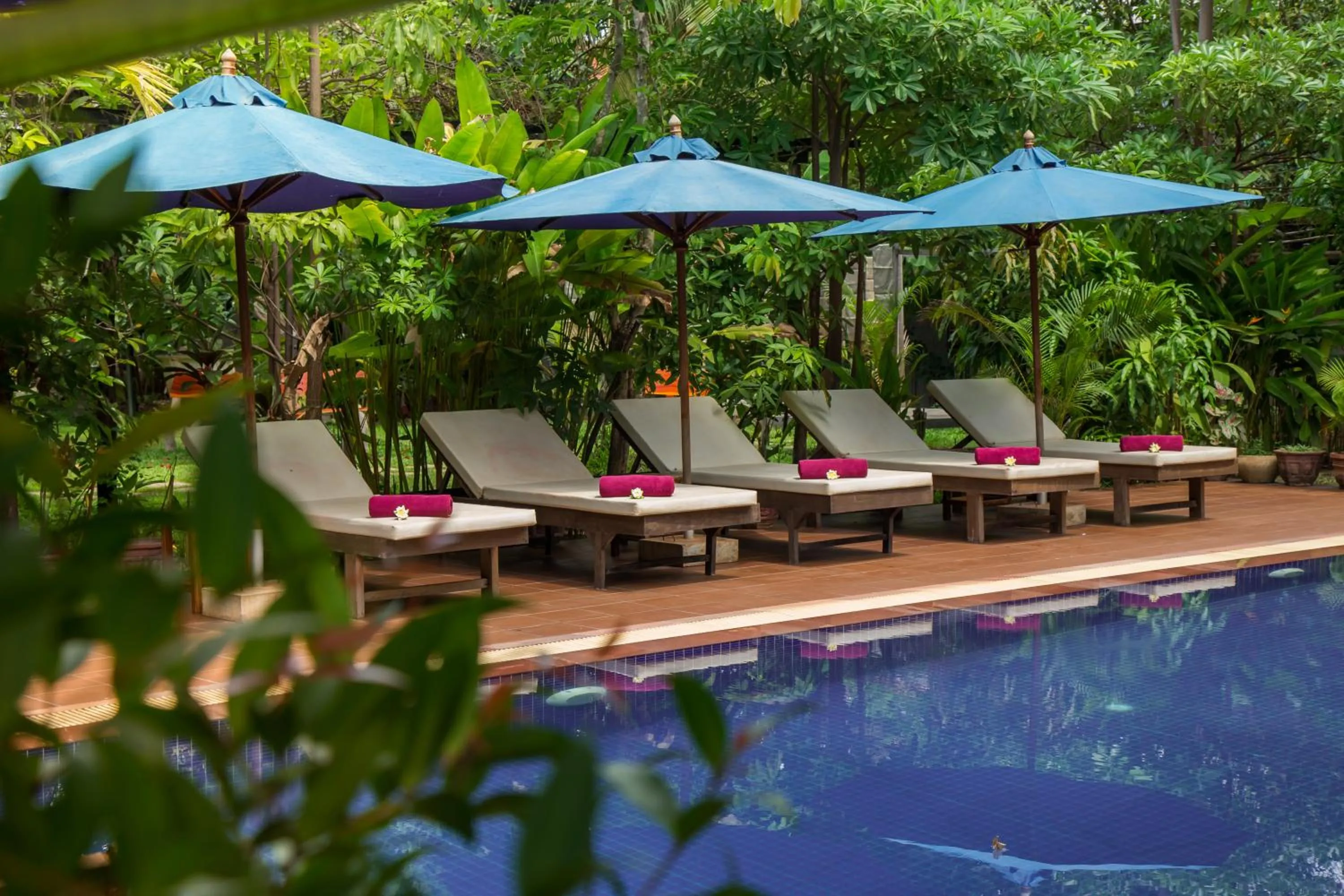 Swimming pool in Reveal Courtyard in Reveal Angkor