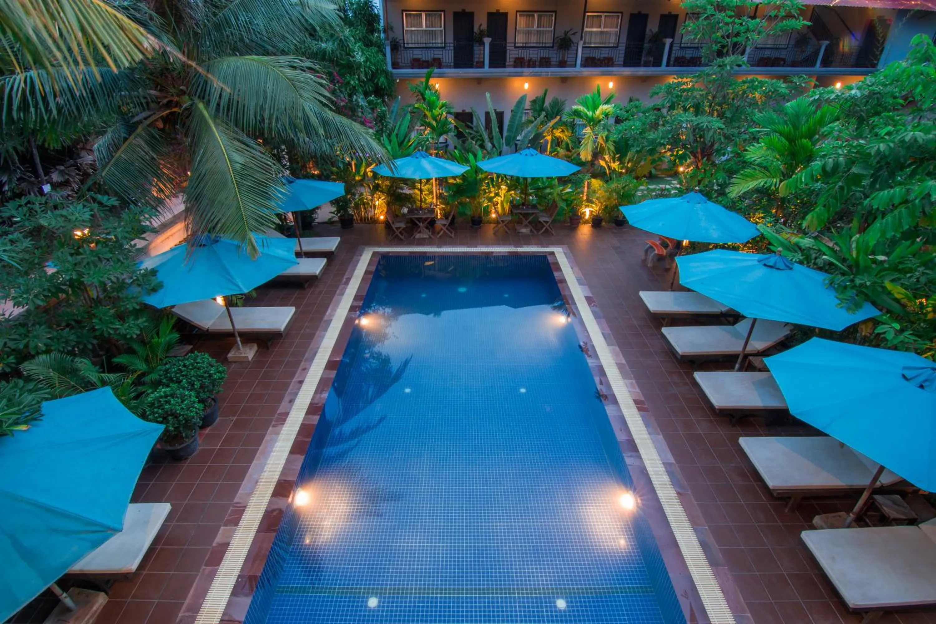 Swimming pool in Reveal Courtyard in Reveal Angkor
