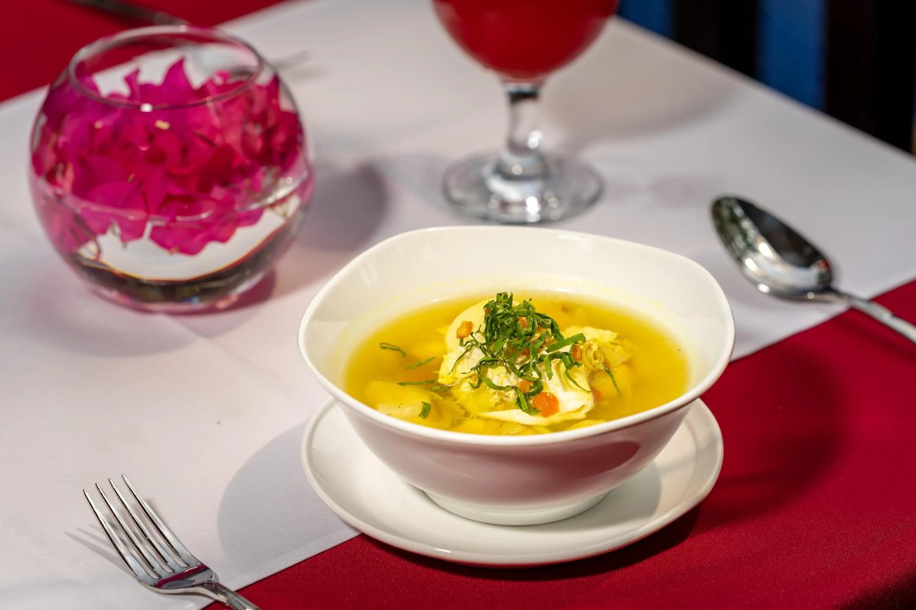 Lunch in Reveal Courtyard in Reveal Angkor